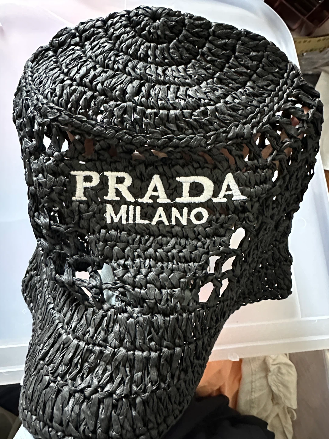 Prada Milano Woven Bucket Hat - photo 4
