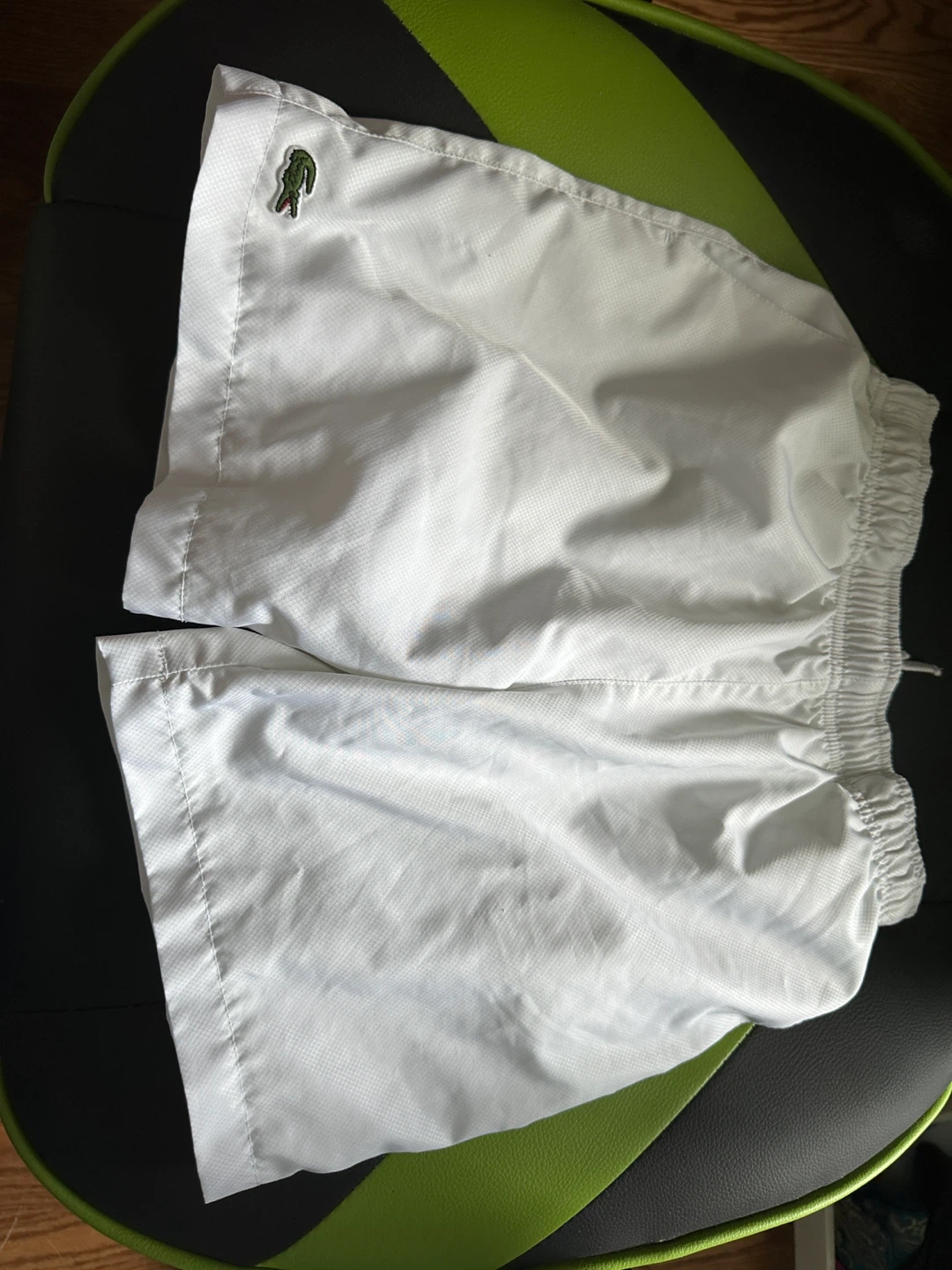 Lacoste Sport White Shorts Size 10 (140cm)