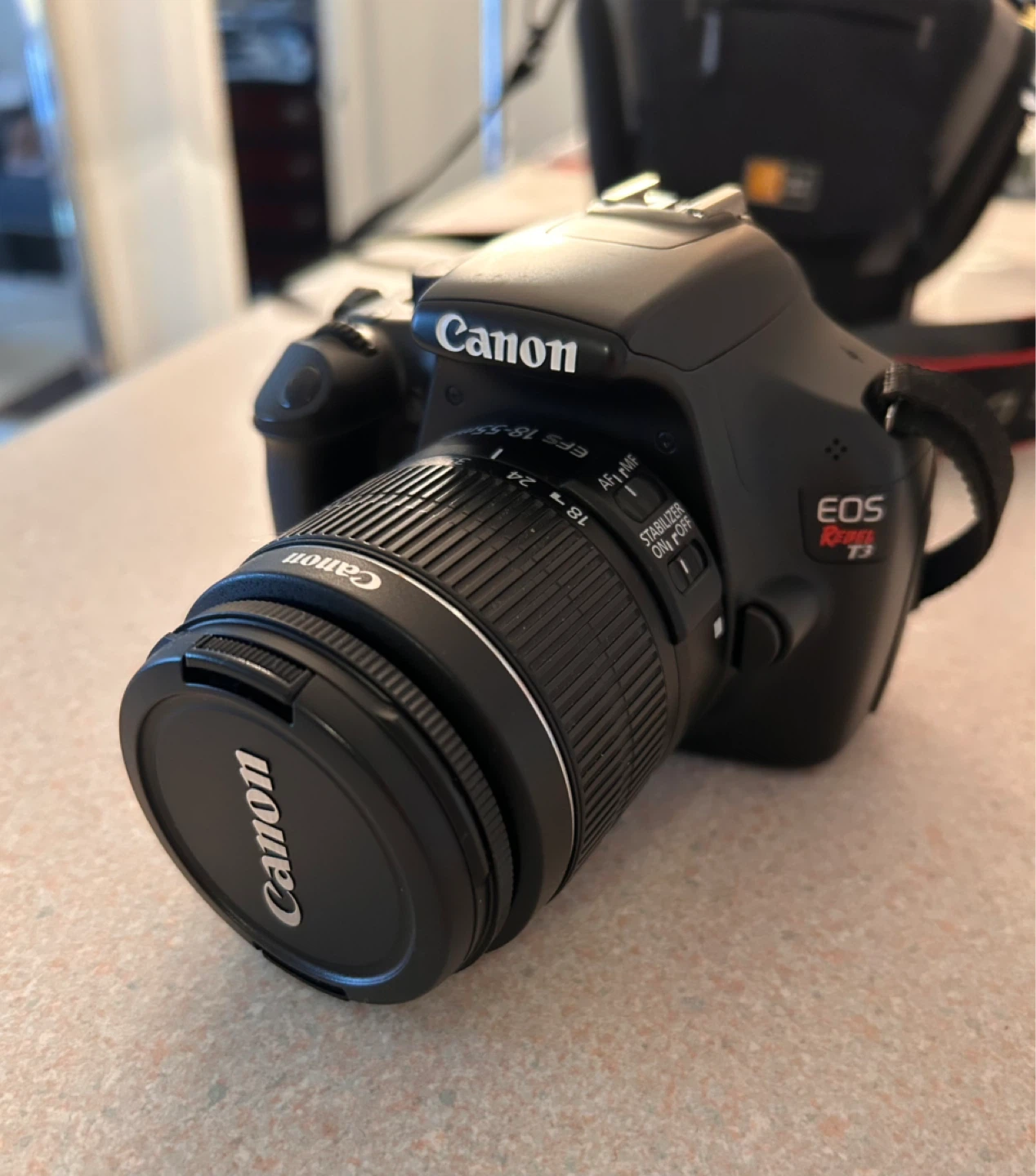 Canon EOS Rebel T3 DSLR Camera with 18-55mm Lens
