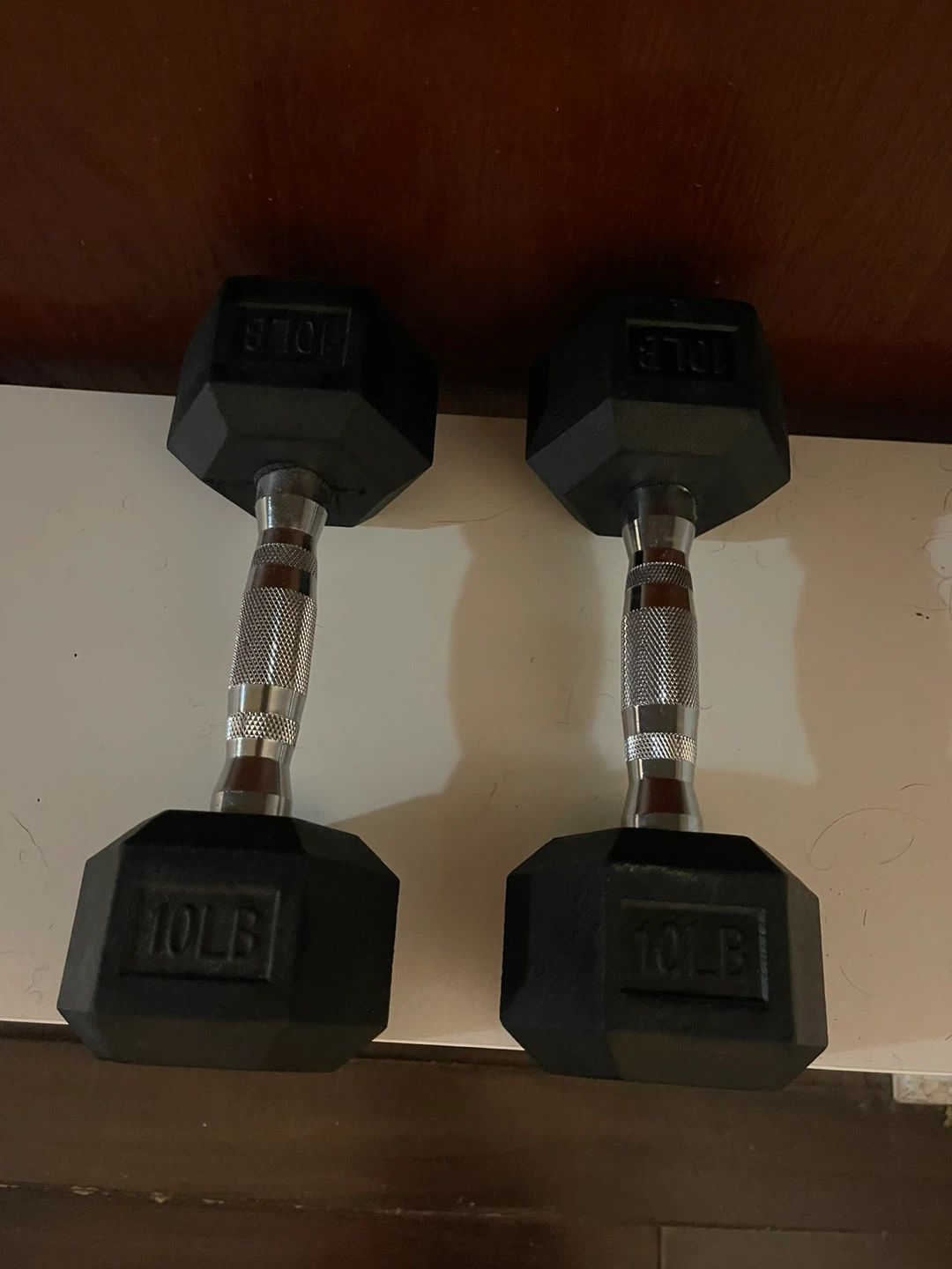 Two 10lb Dumbbells - photo 3
