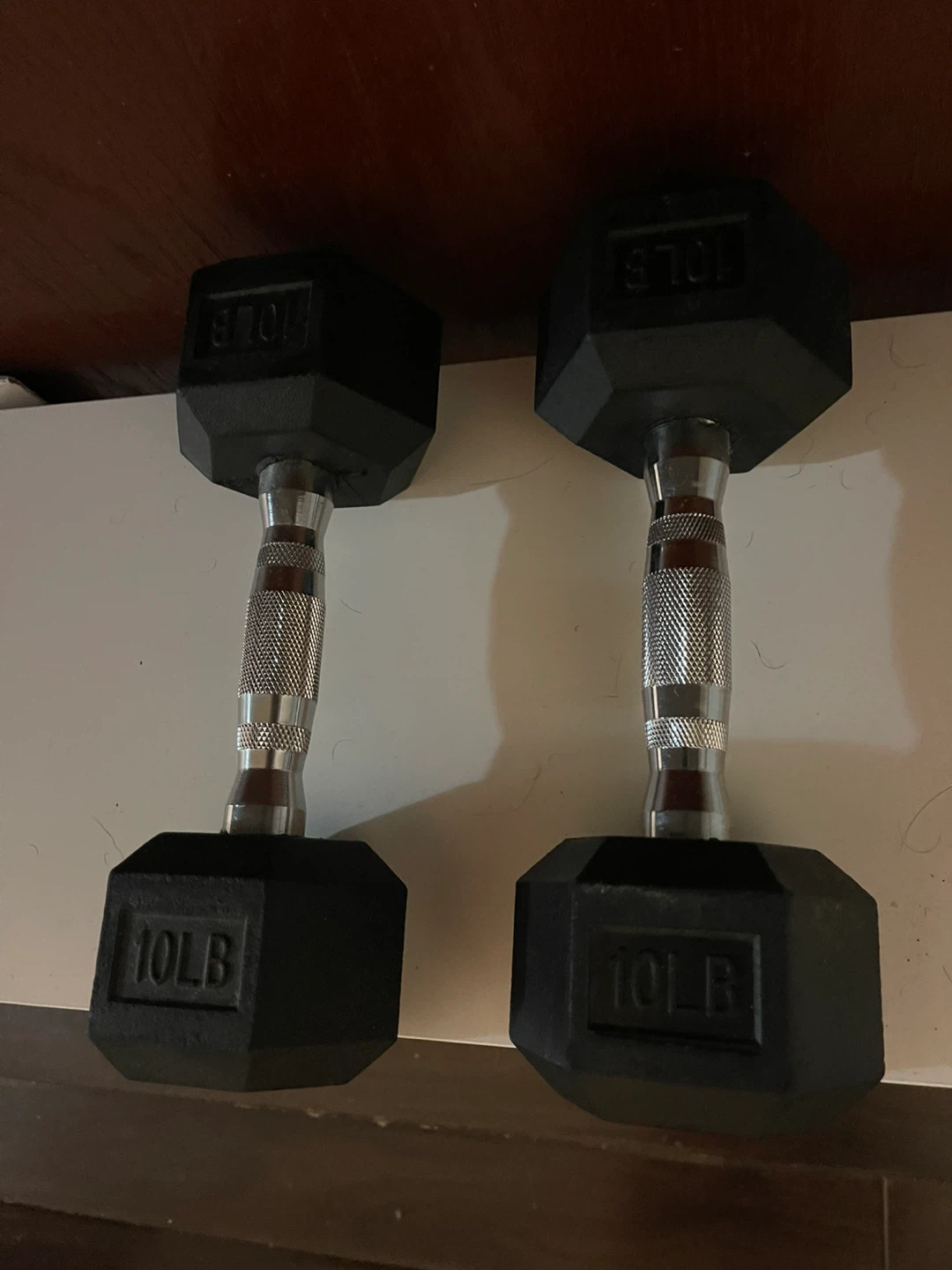Two 10lb Dumbbells