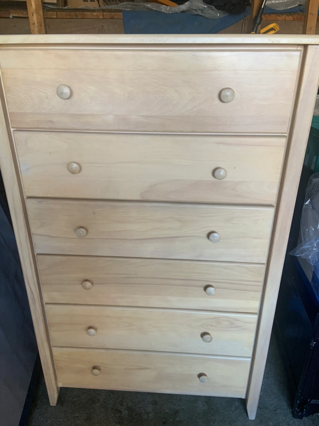 Light Wood Dresser with 3 Drawers - photo 3