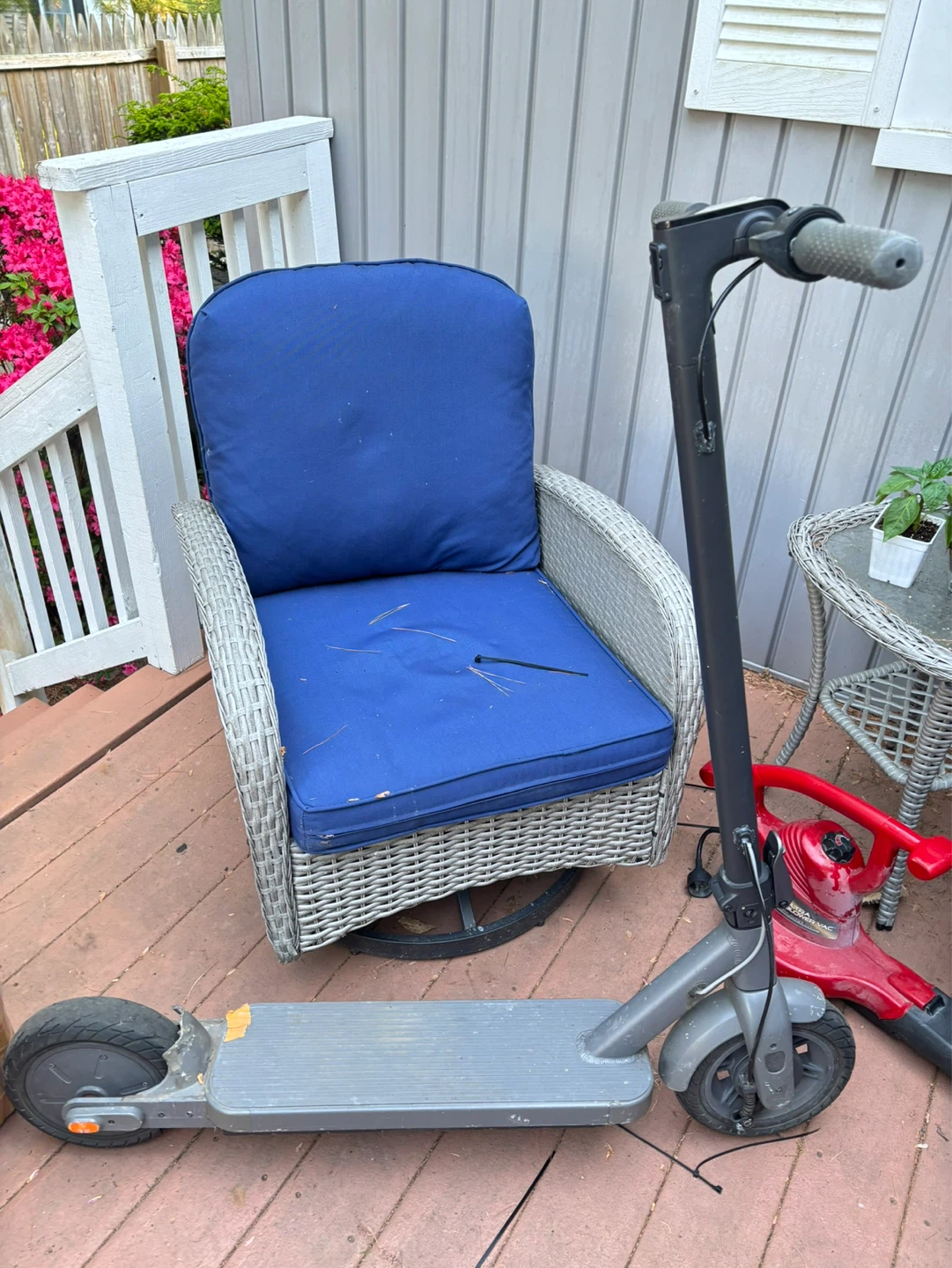 Grey Electric Scooter