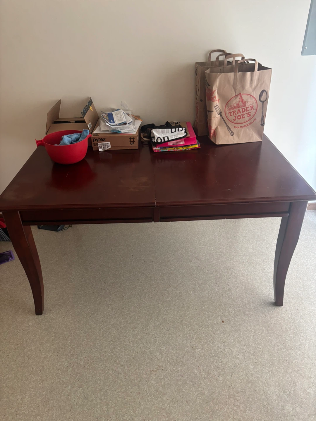 Dining Table - Cherry Wood Finish