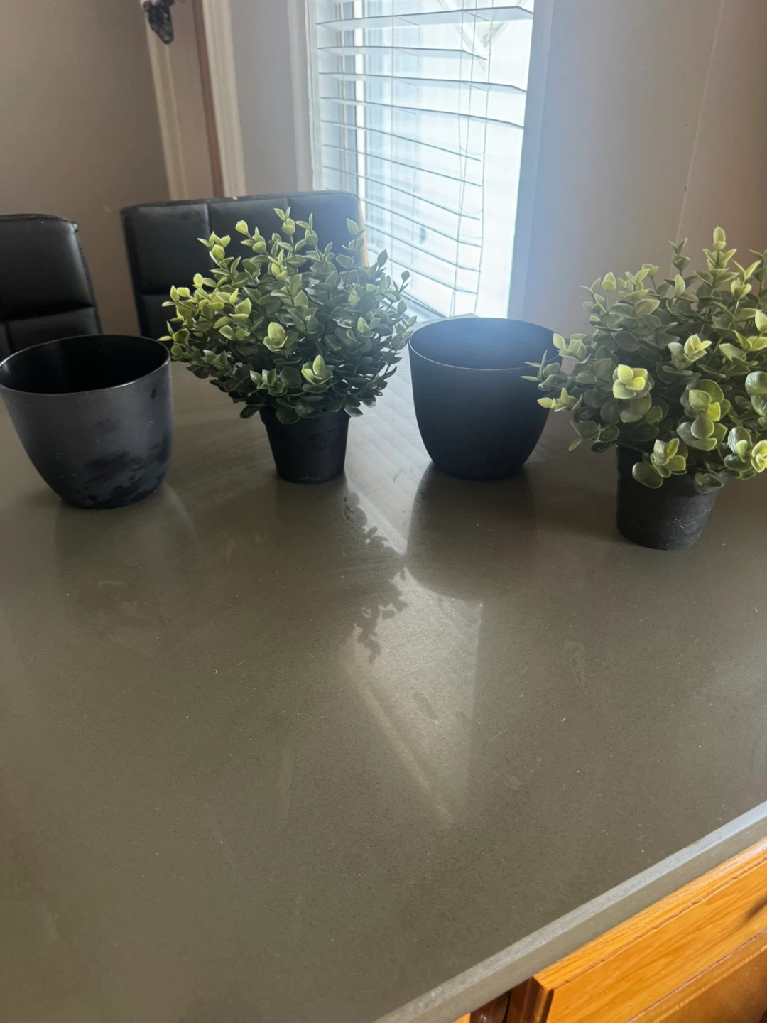 Set of 2 Artificial Plants with Pots - photo 5