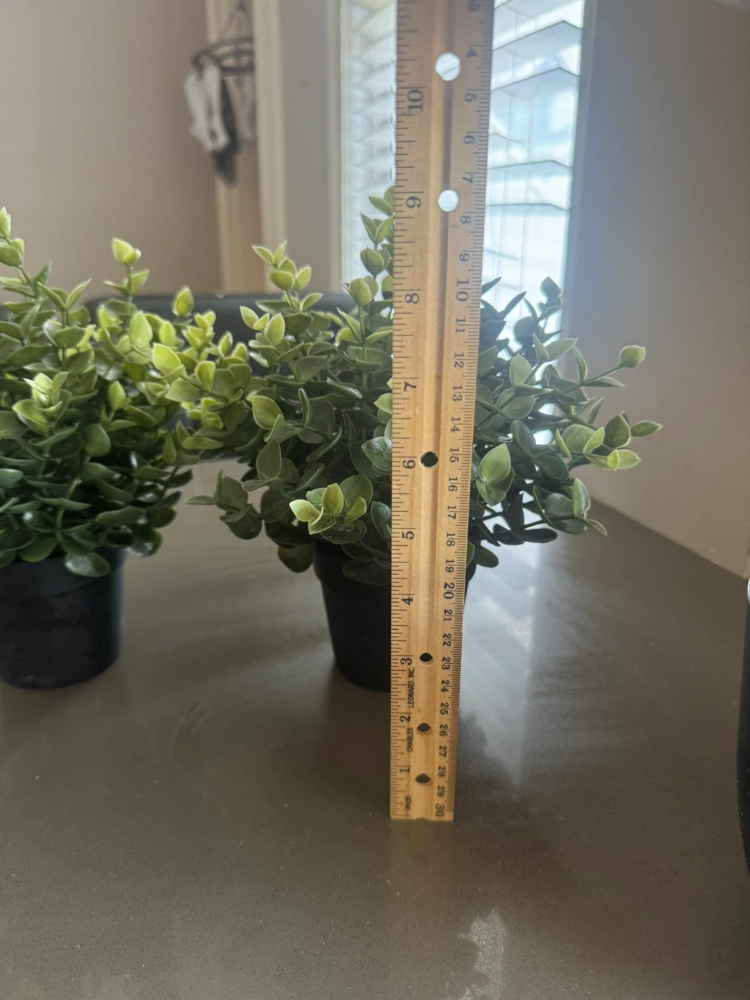 Set of 2 Artificial Plants with Pots - photo 2