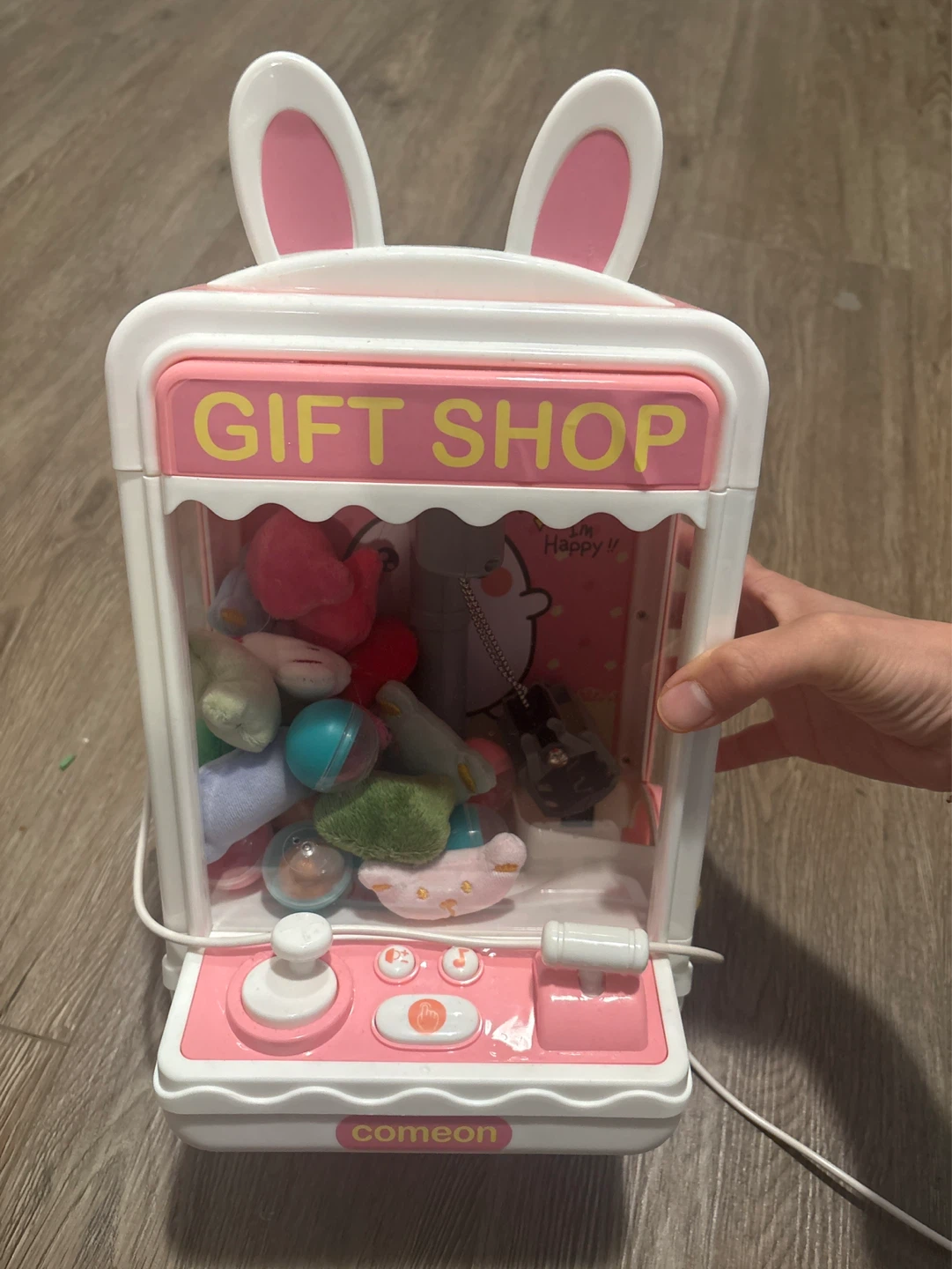 Mini Toy Claw Machine with Stuffed Animals