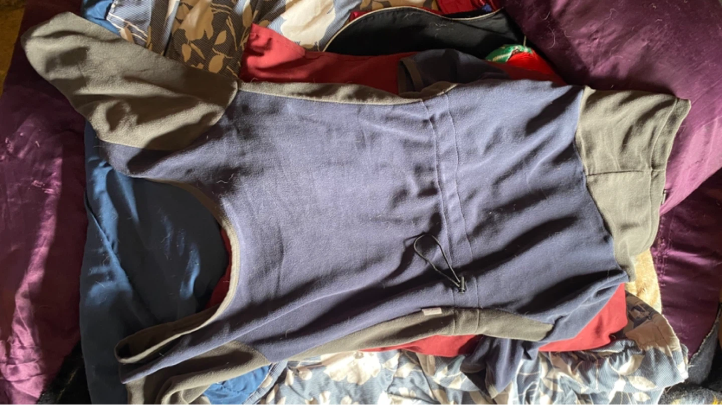 Patchwork Fleece Onesie