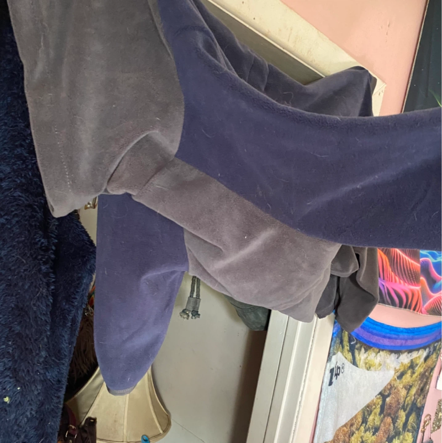 Patchwork Fleece Onesie - photo 4