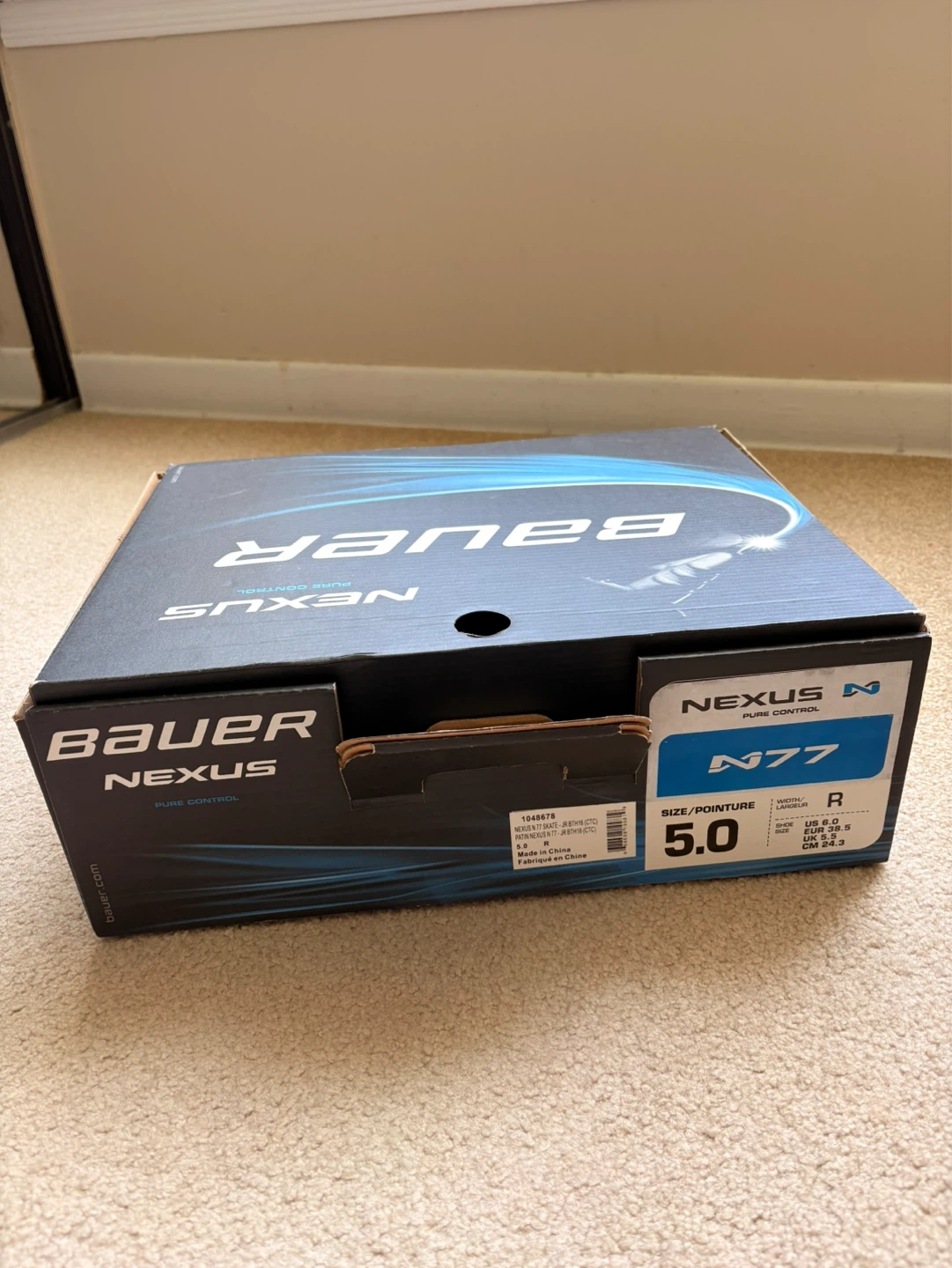 Bauer Nexus N77 Hockey Skates Size 5.0 R - photo 4