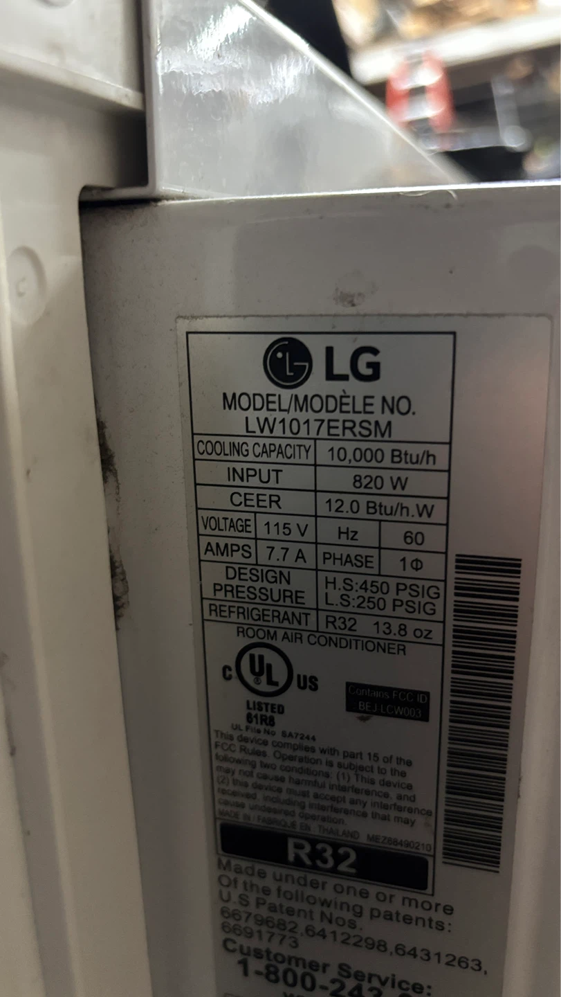 LG LW1017ERSM 10,000 BTU Room Air Conditioner - photo 4