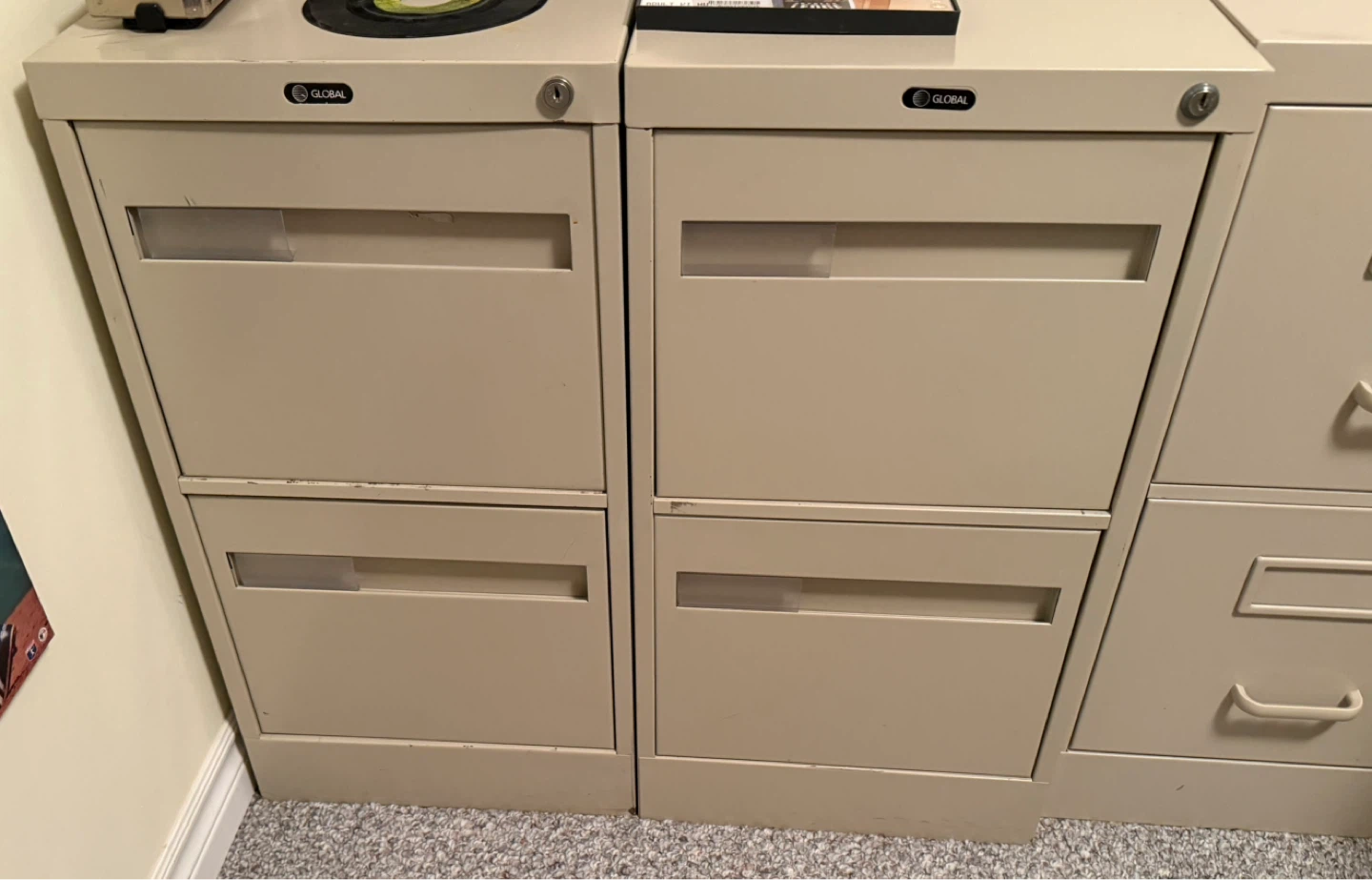 Global 2-Drawer Filing Cabinet