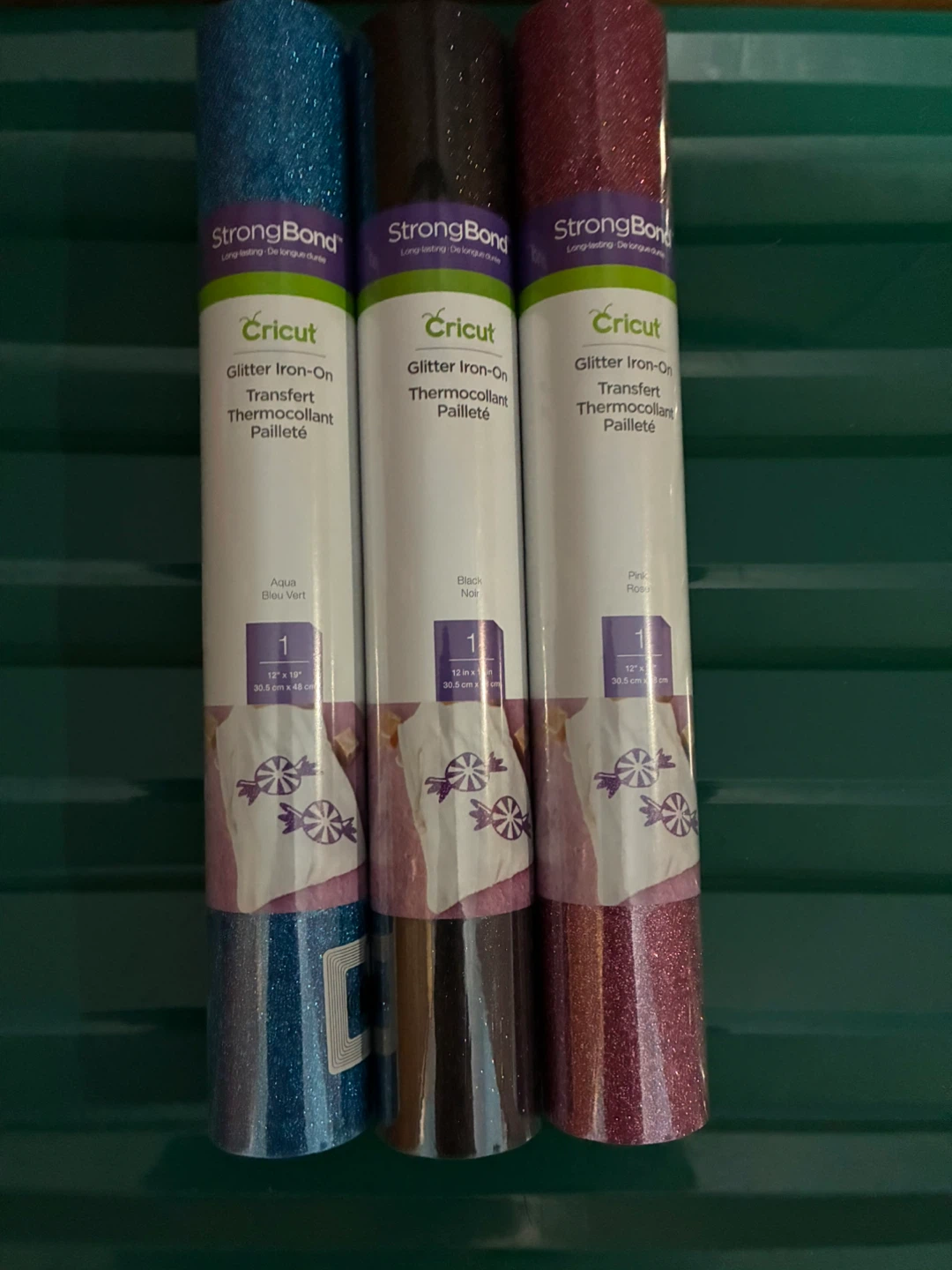 Cricut glitter htv $10 eatch roll