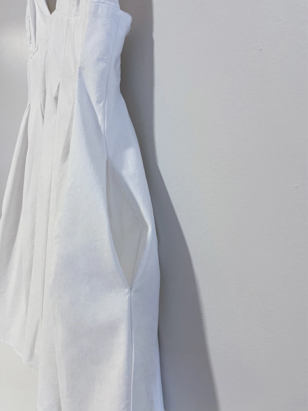 Brand New White Mini Dress with Spaghetti Straps - photo 5