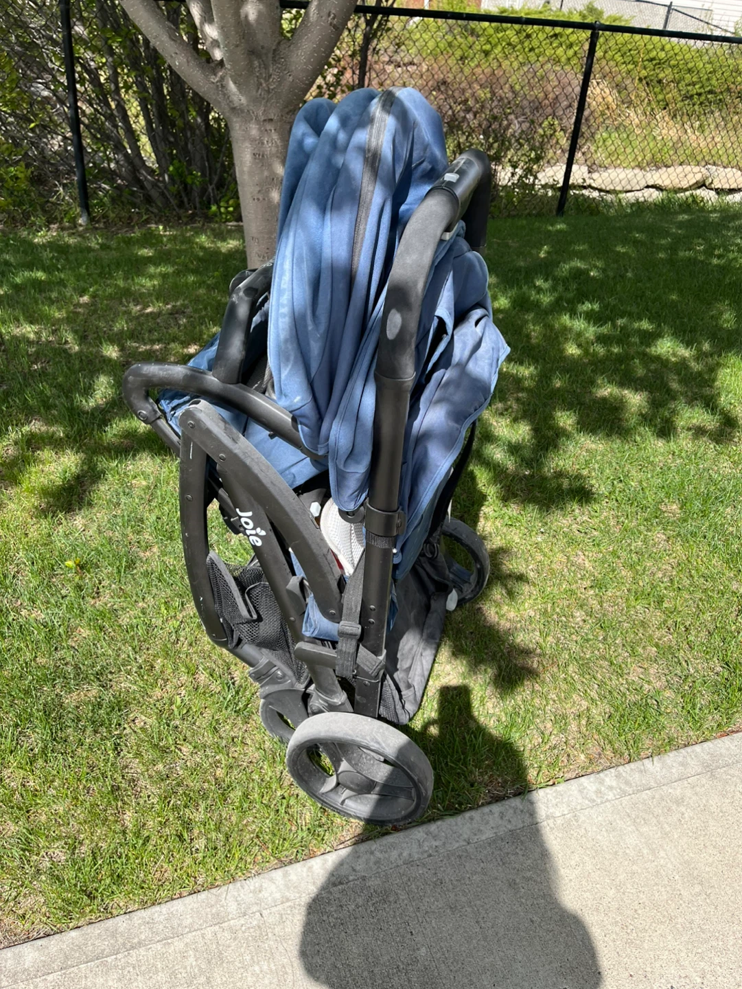 Joie Double Stroller - Navy Blue - photo 2