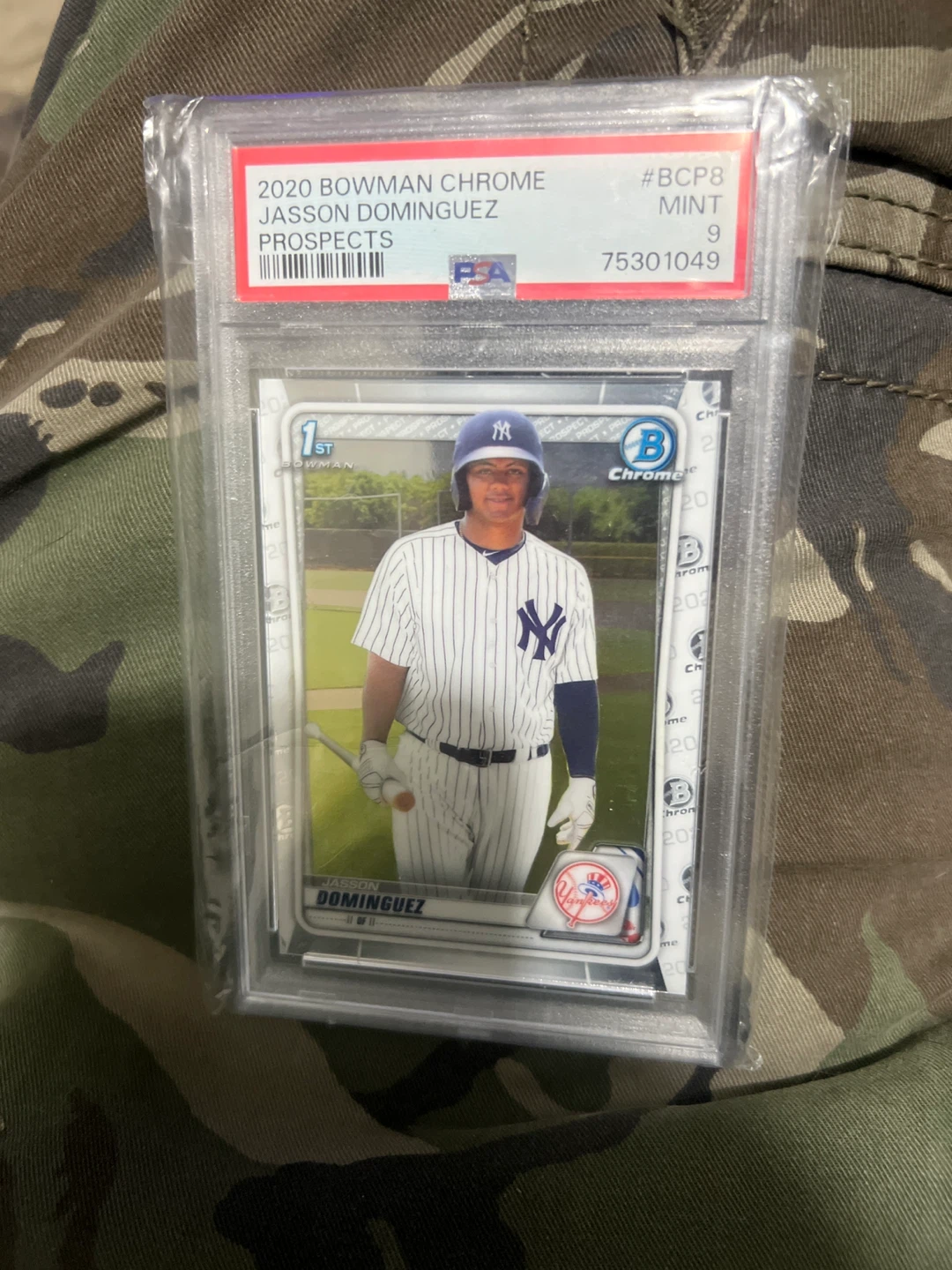 2020 Bowman Chrome Jasson Dominguez Prospects BCP-8 - photo 3