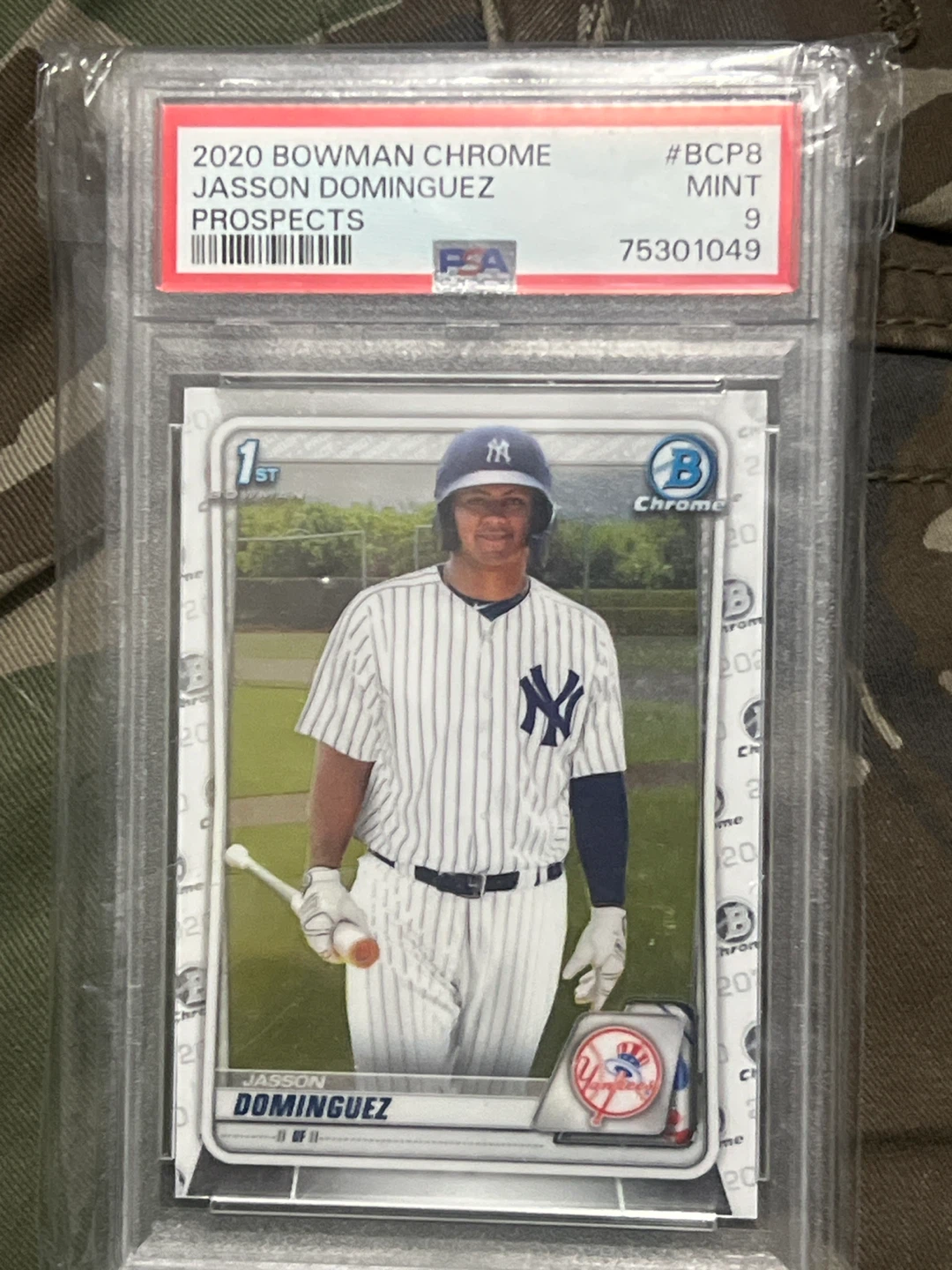 2020 Bowman Chrome Jasson Dominguez Prospects BCP-8