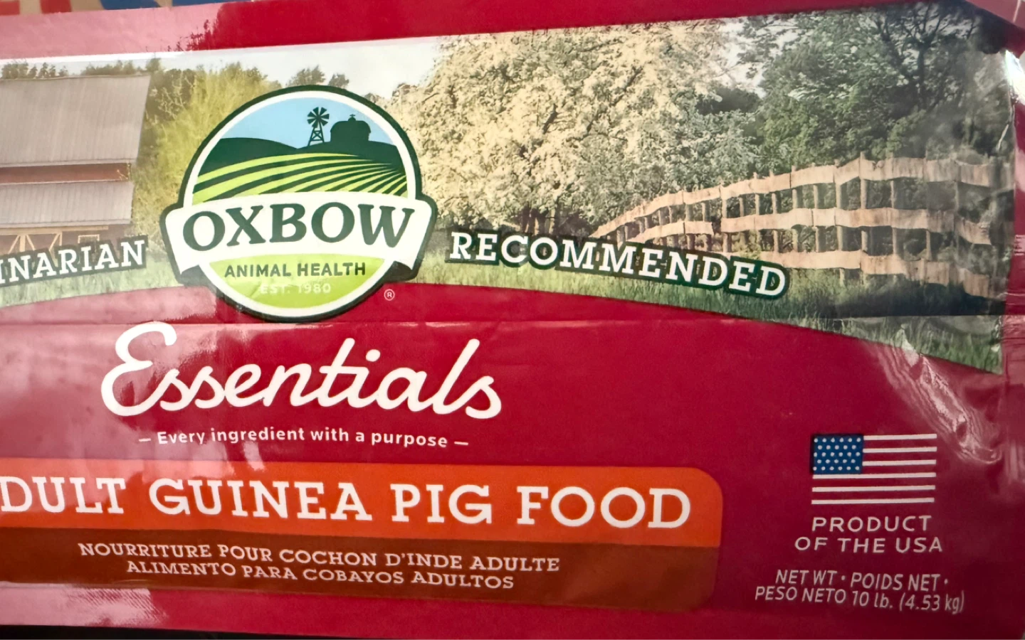 Oxbow Essentials Adult Guinea Pig Food - photo 4