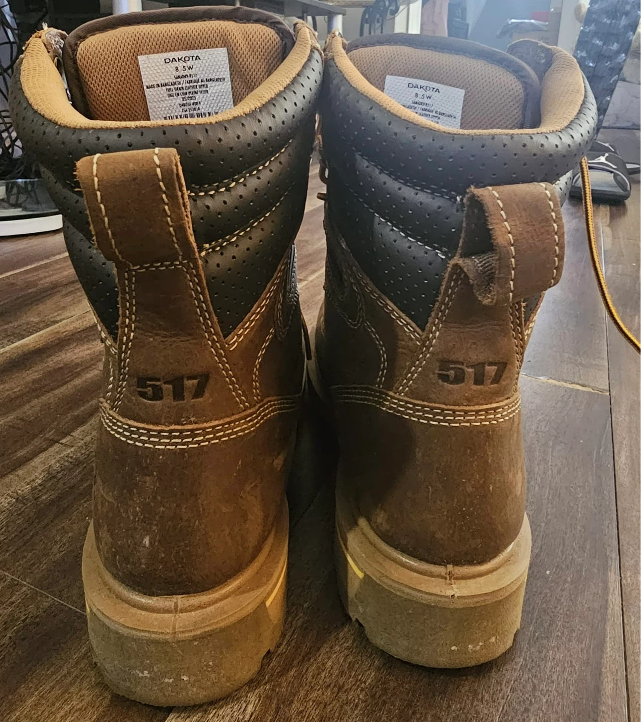 Dakota WorkPro Series Men's 8517 Quad Comfort 8 Inch Steel Toe - photo 2