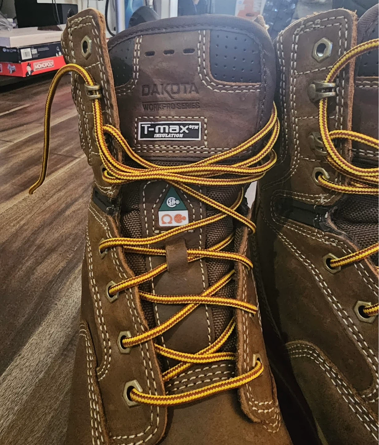 Dakota WorkPro Series Men's 8517 Quad Comfort 8 Inch Steel Toe - photo 3