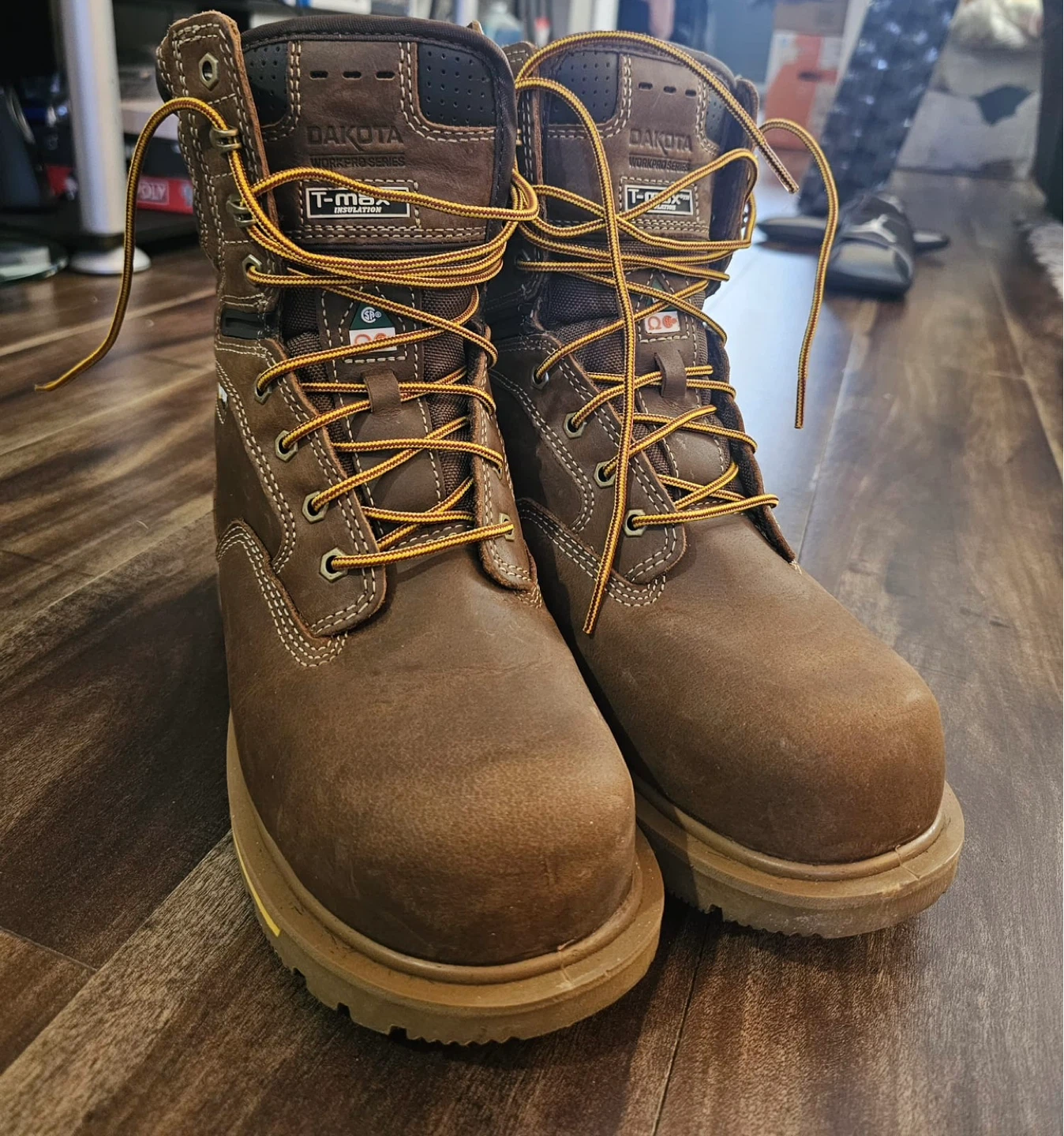 Dakota WorkPro Series Men's 8517 Quad Comfort 8 Inch Steel Toe