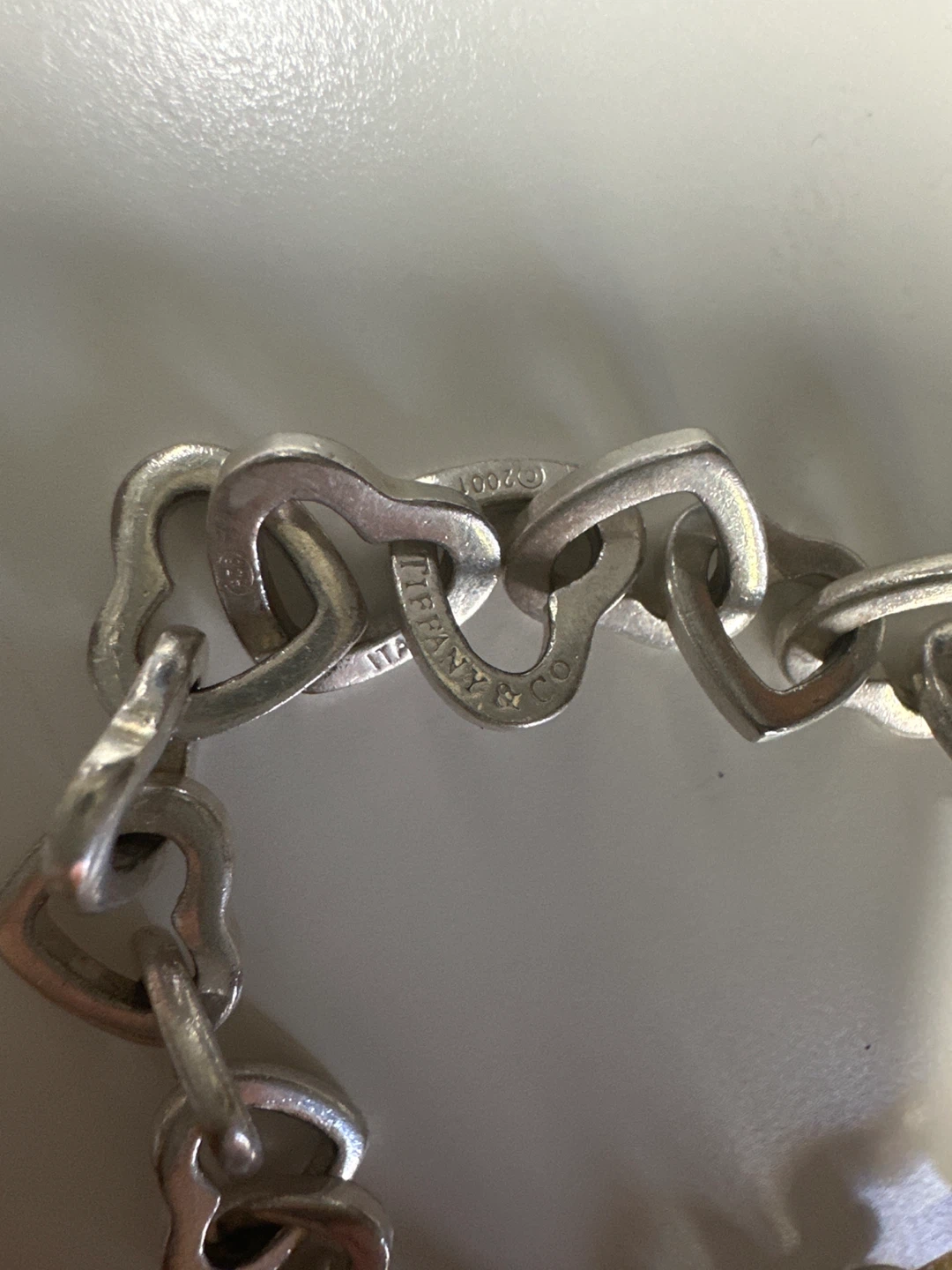 Tiffany & Co. Sterling Silver Heart Charm Bracelet - photo 4