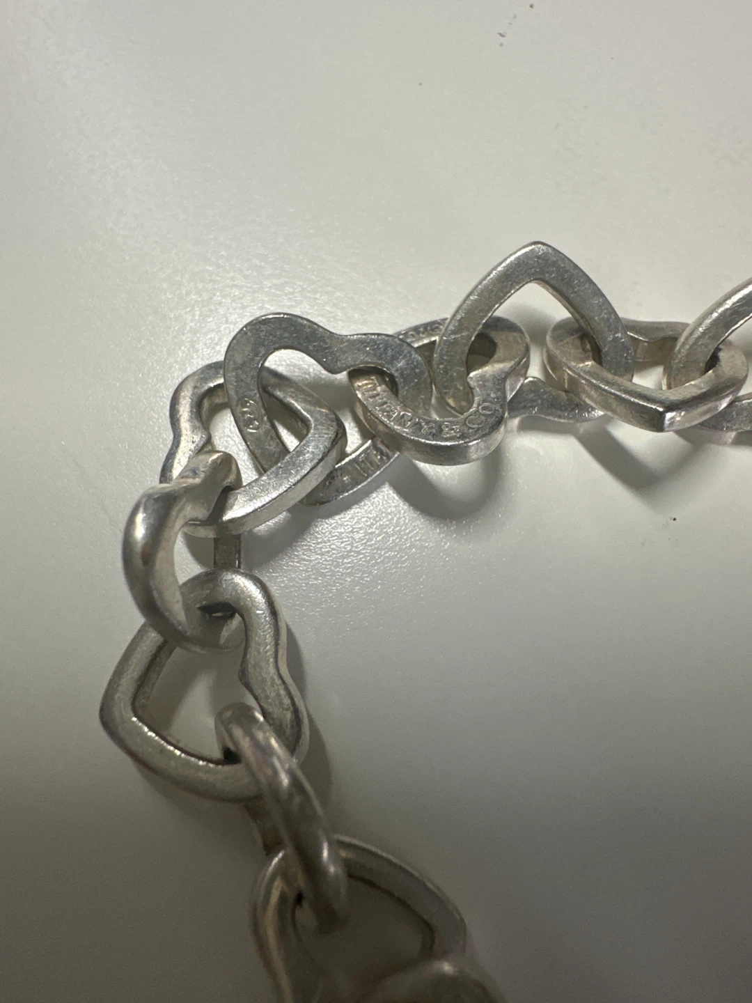 Tiffany & Co. Sterling Silver Heart Charm Bracelet - photo 3