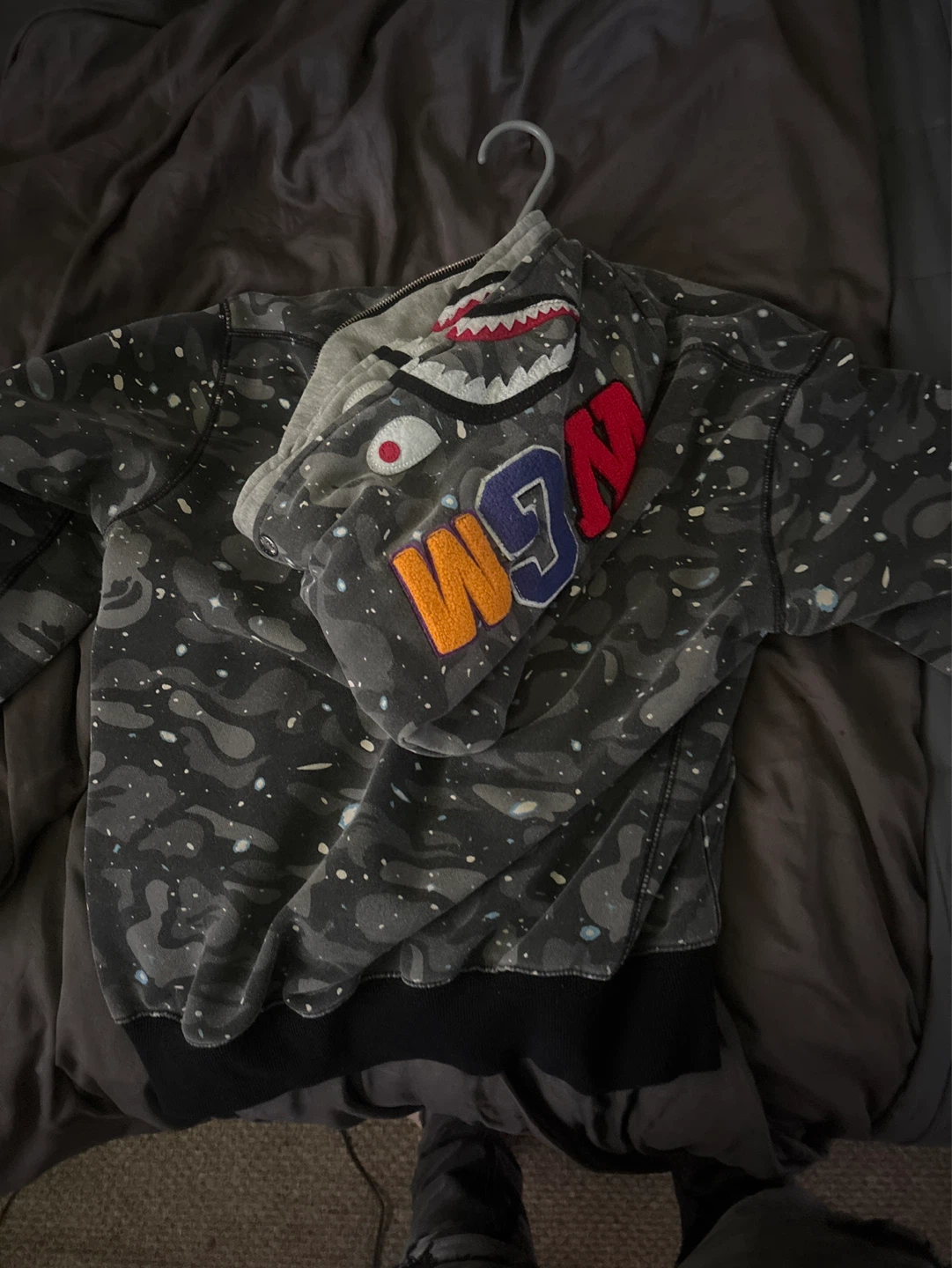 Double hooded BAPE Shark Full Zip Hoodie