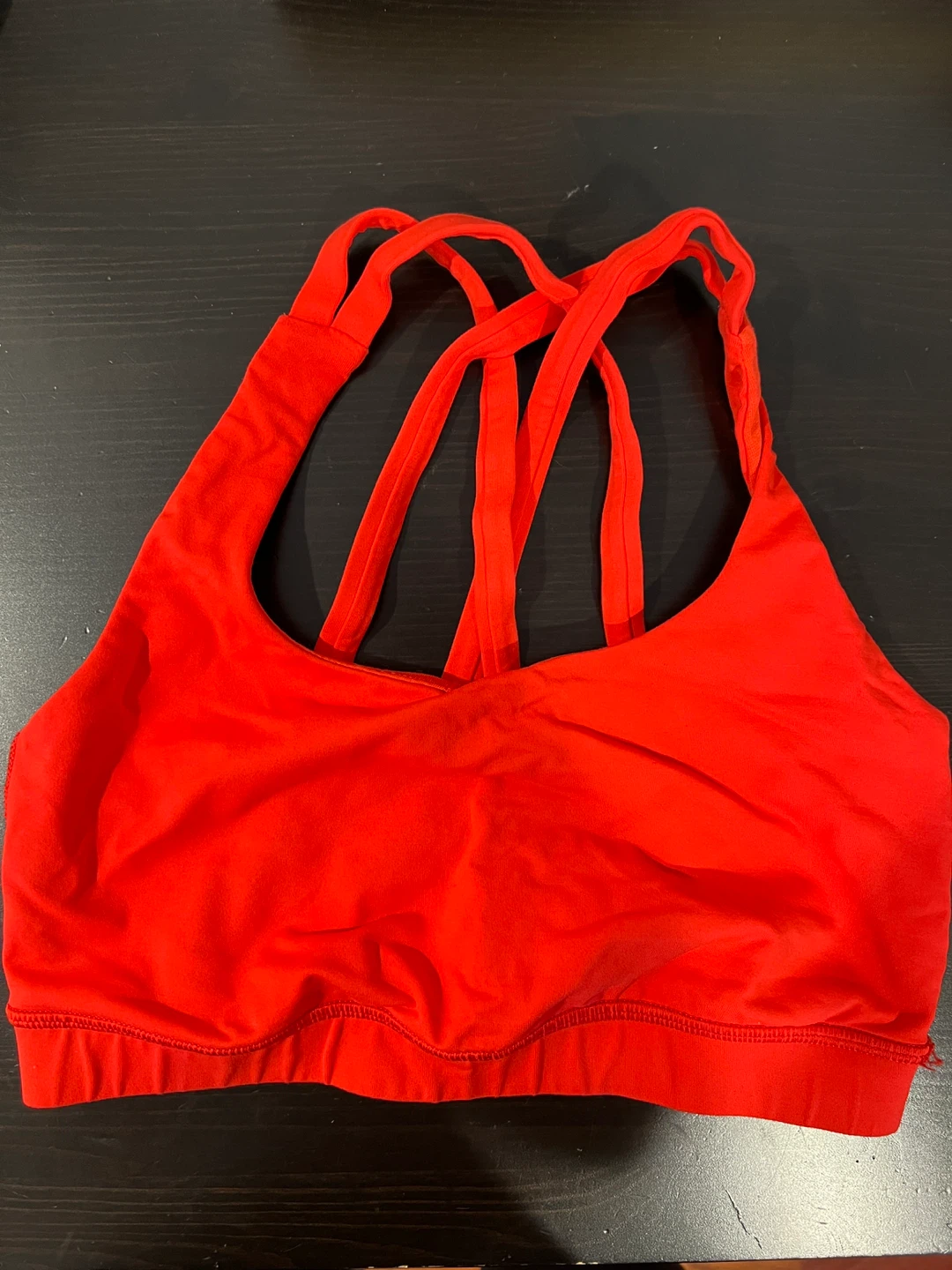 Lululemon Red Sports Bra