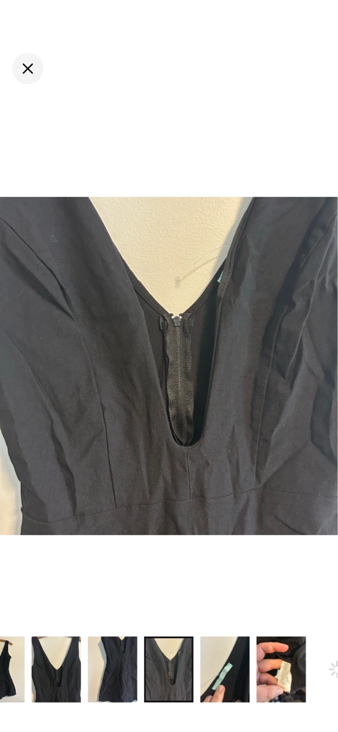 Lulus Black V-Neck dress - photo 4