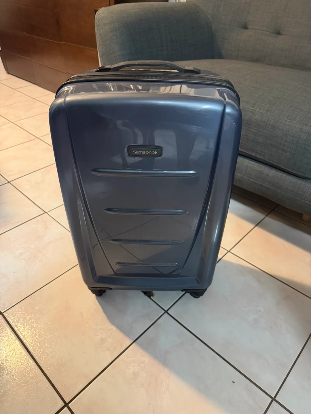 Samsonite Spinner Luggage - Blue