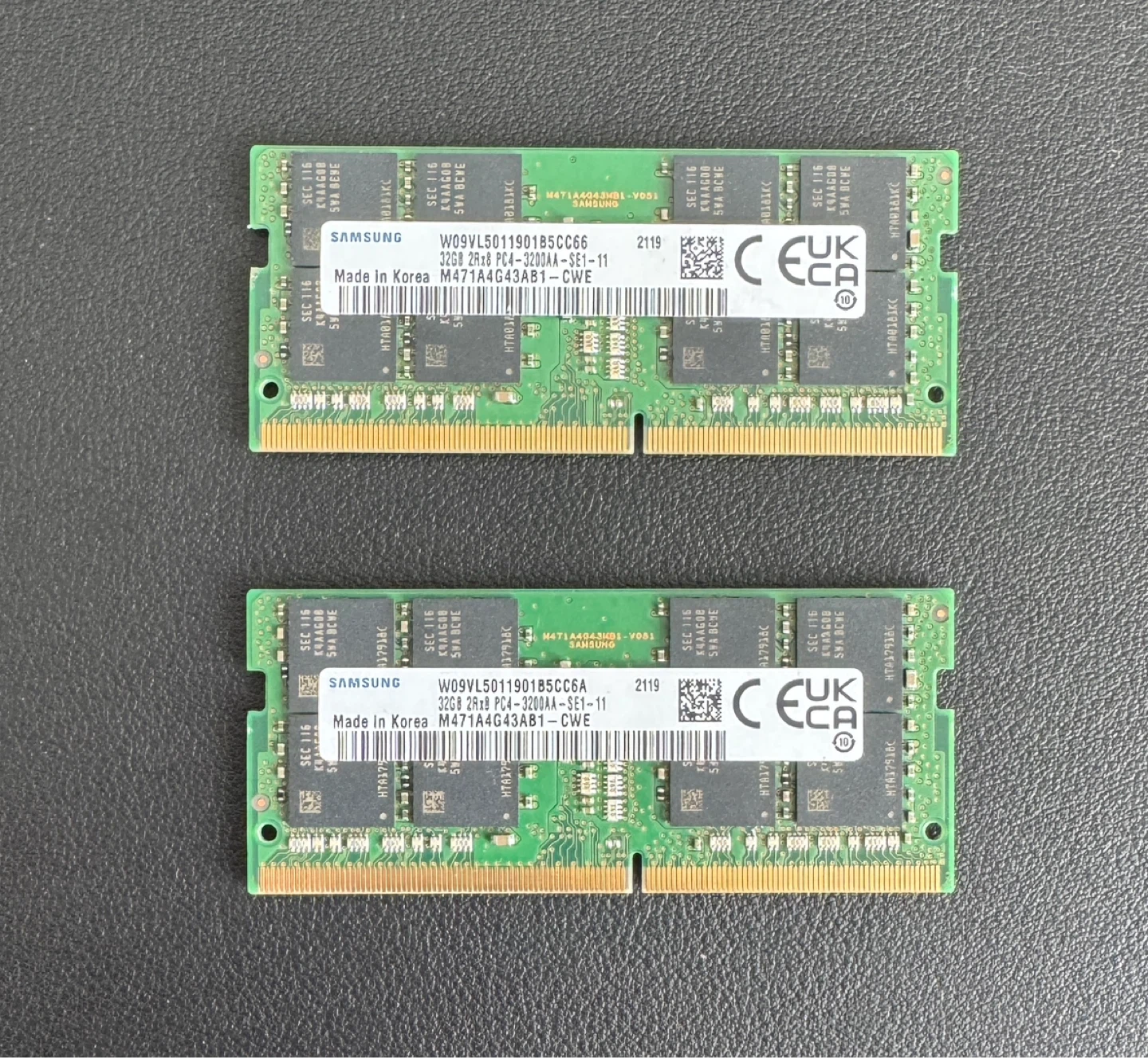Samsung 64GB DDR4-3200 SO-DIMM (2x32GB)