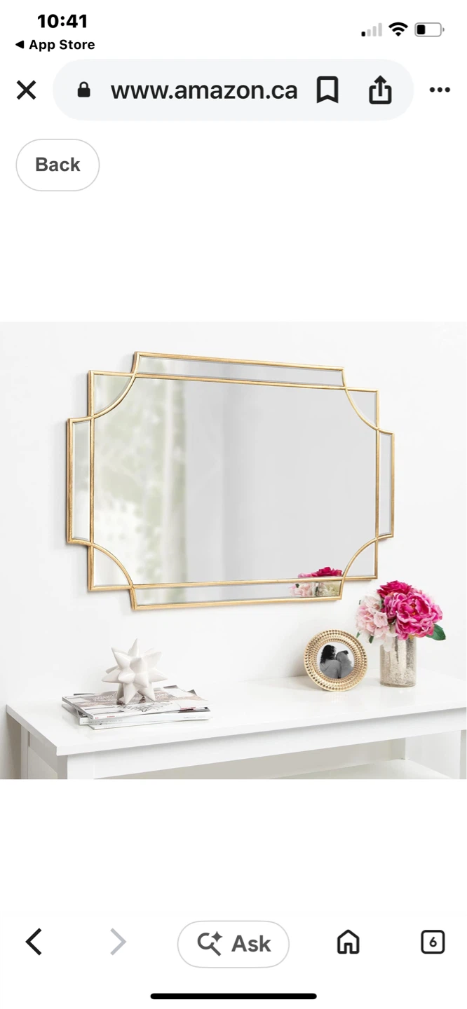 Decorative Gold Mirror - photo 4
