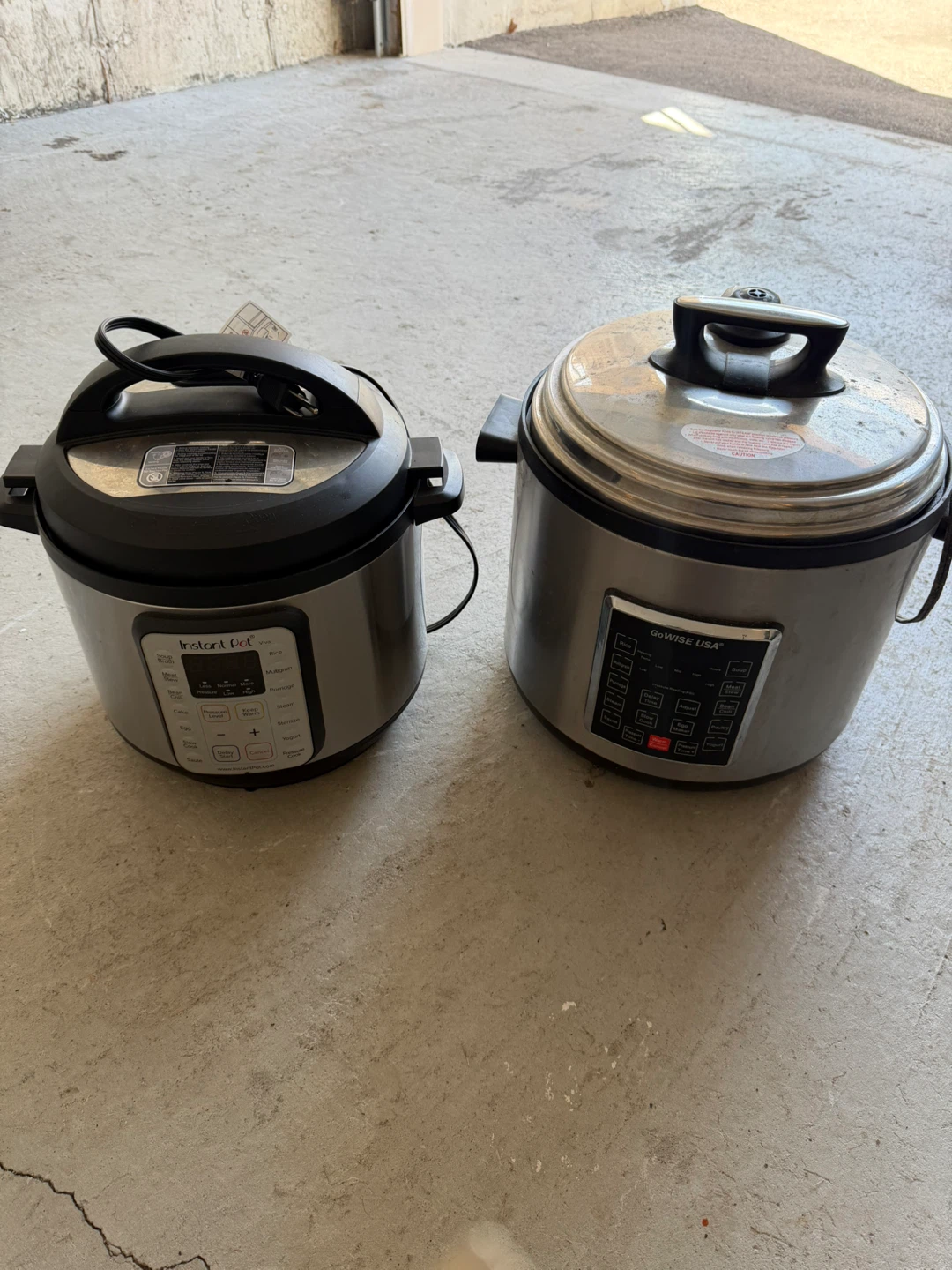 Instant Pot 6-in-1 and GoWISE Pressure Cooker