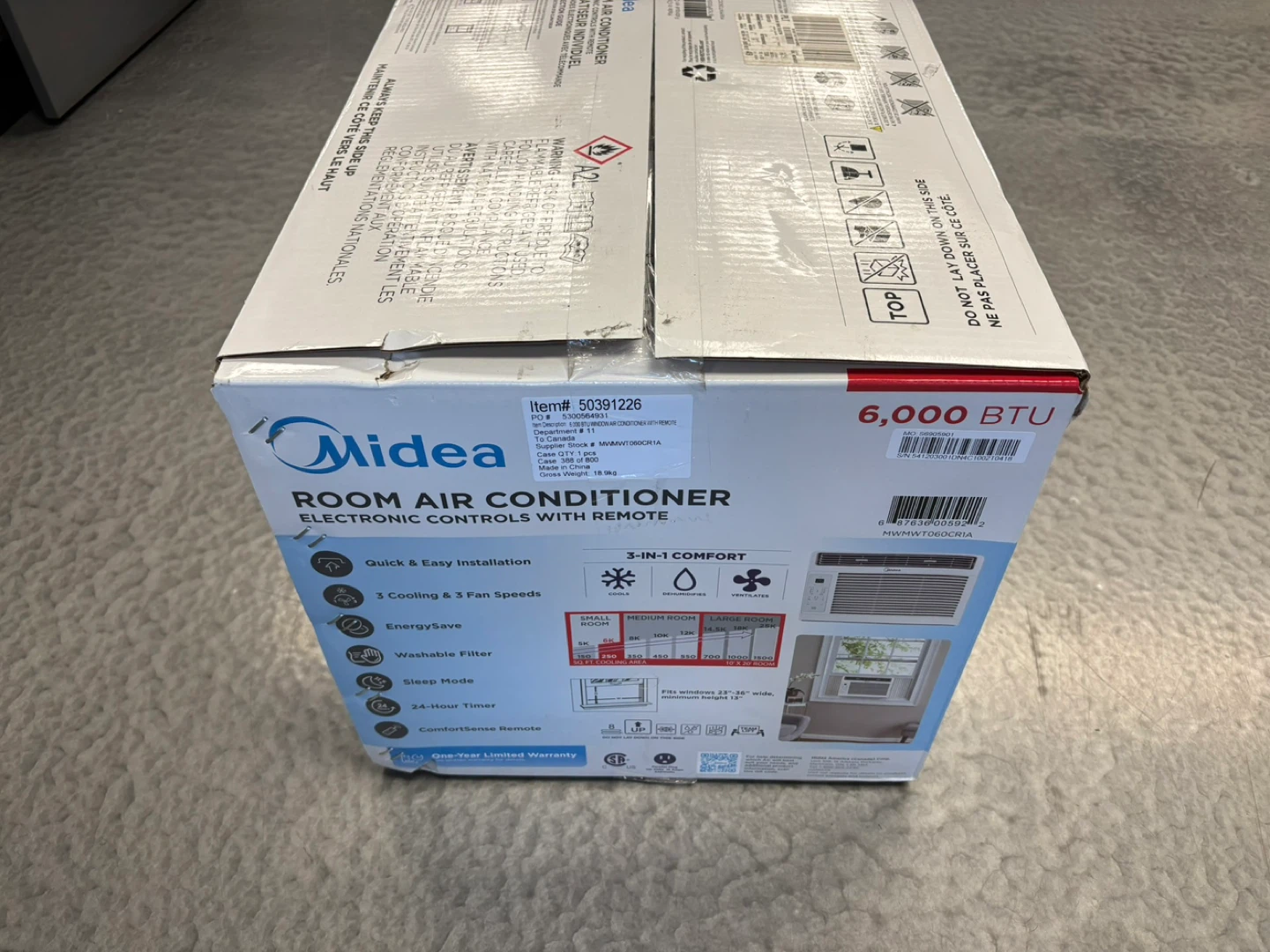 Midea 6,000 BTU Room Air Conditioner - photo 4