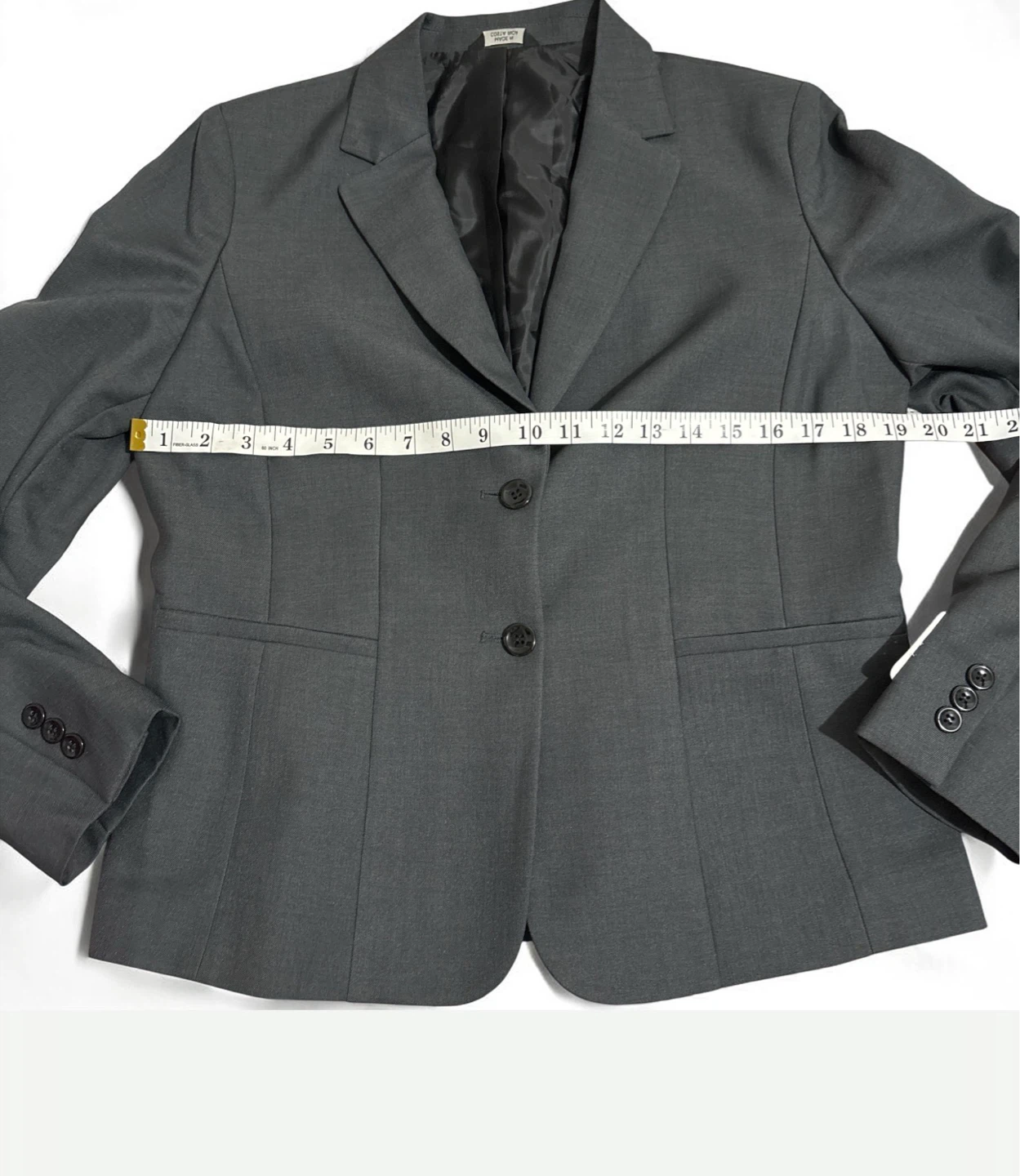 Edwards Signature Women's Gray Blazer Size 10R - photo 3