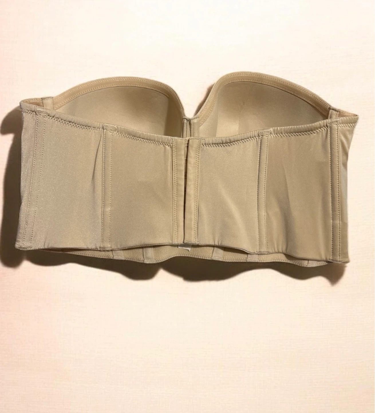 Bra Strapless Long Style Corset Nude 40D - New Without Label - photo 2
