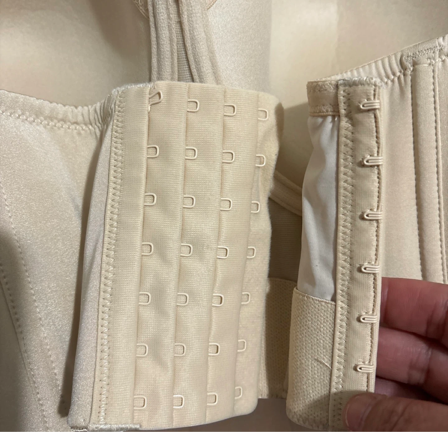 Bra Strapless Long Style Corset Nude 40D - New Without Label - photo 4
