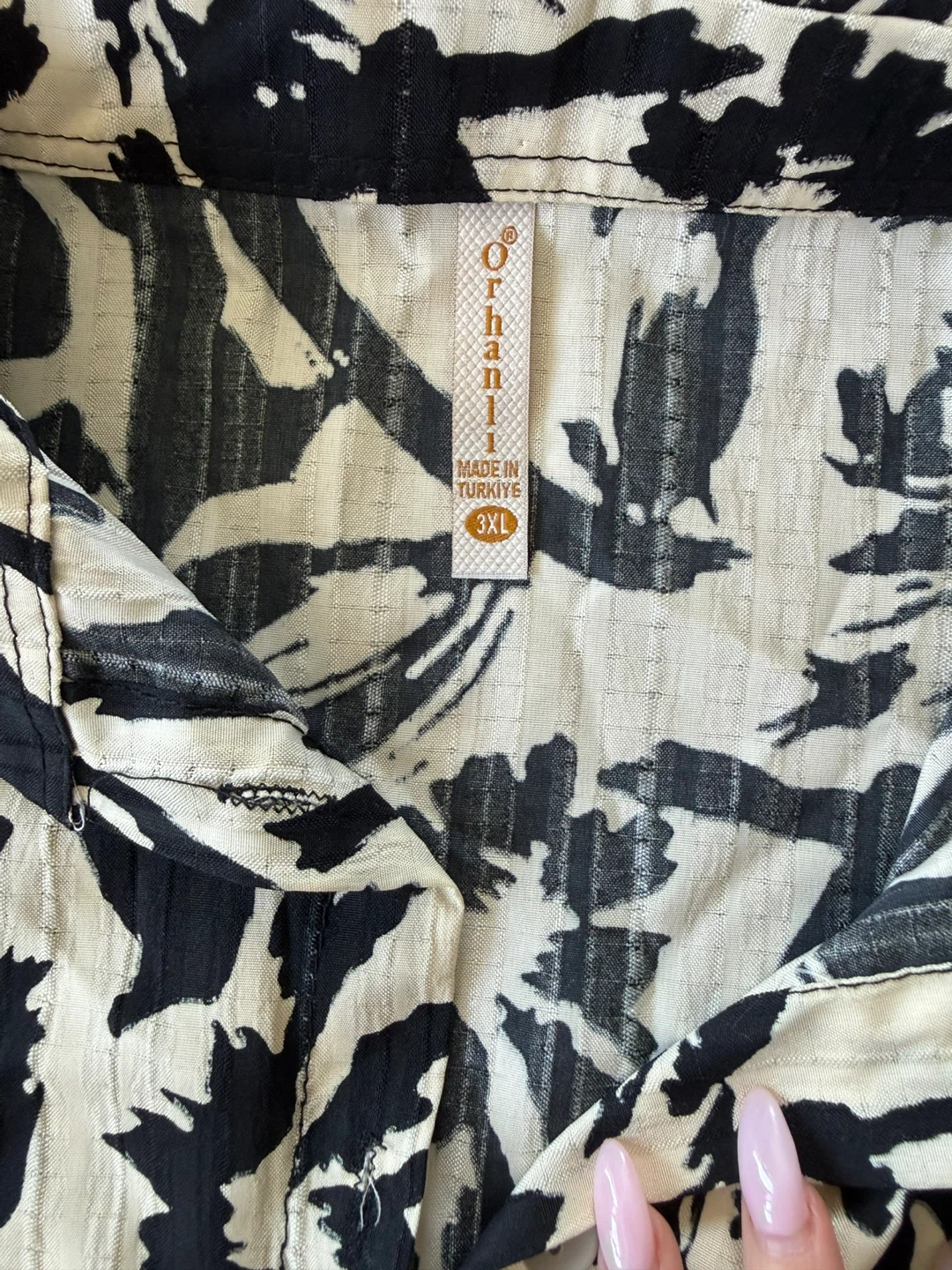 Orhanli matching Print Shirt and Pants Set - photo 2