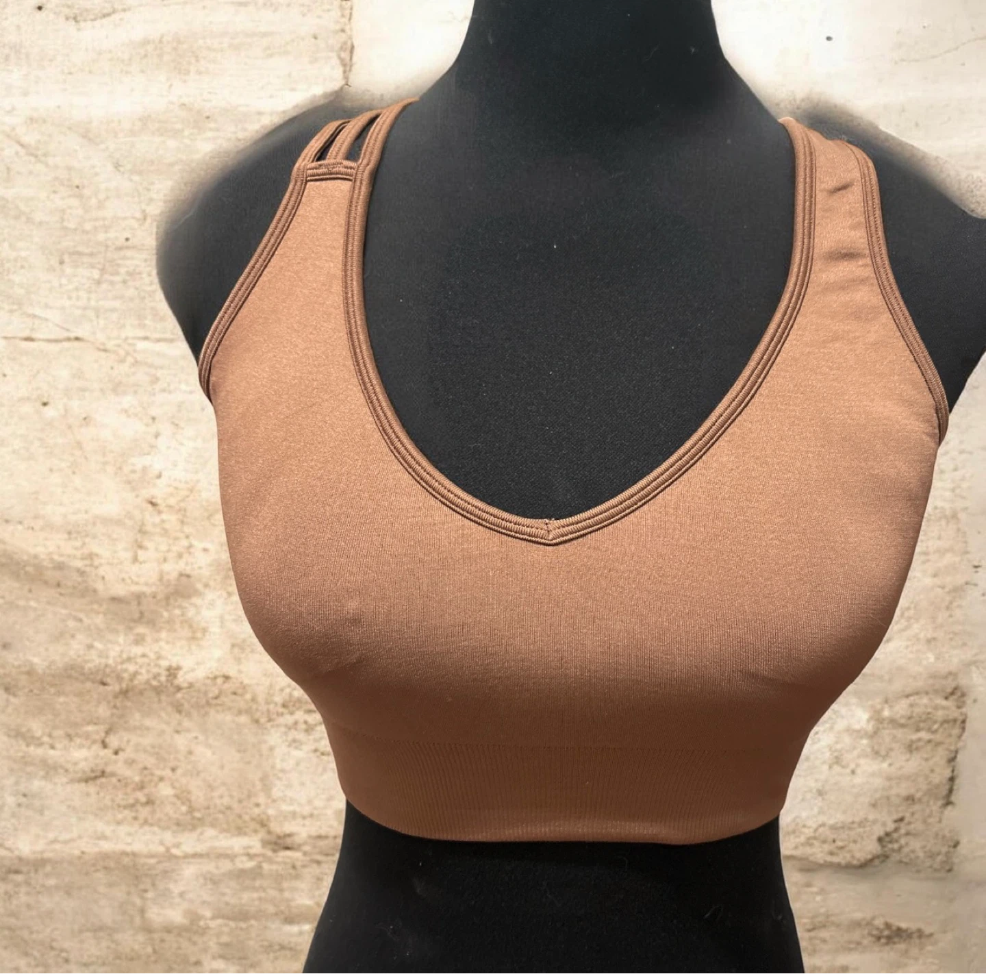 AVA Sports Bra Medium (8-10) Brown