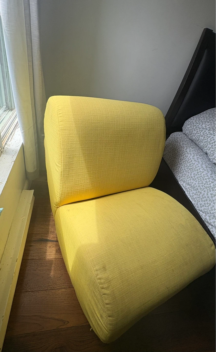 Yellow  Rocking accent Chair - photo 2