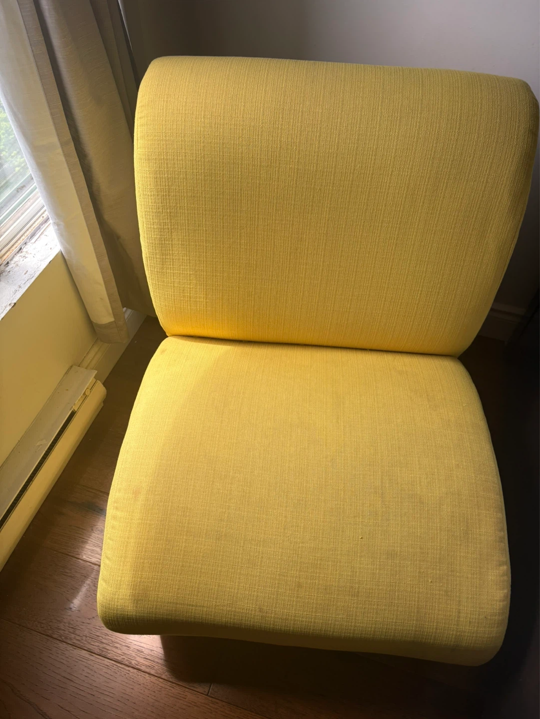Yellow  Rocking accent Chair - photo 4