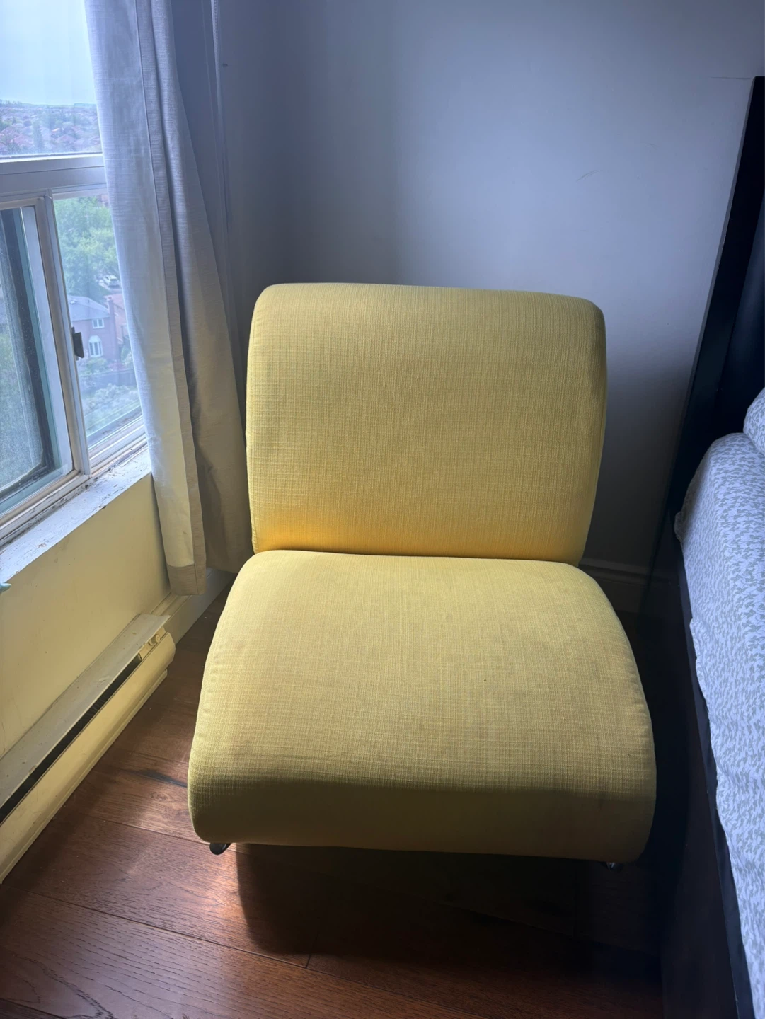Yellow  Rocking accent Chair - photo 5