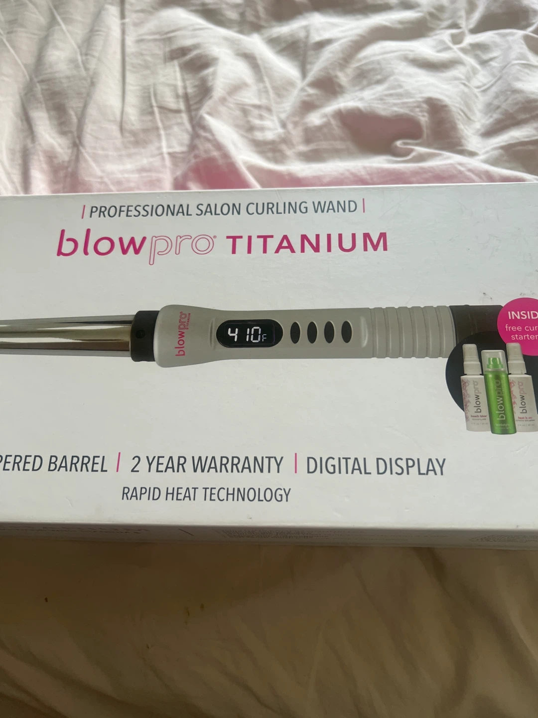 Blowpro Titanium Professional Salon Curling Wand