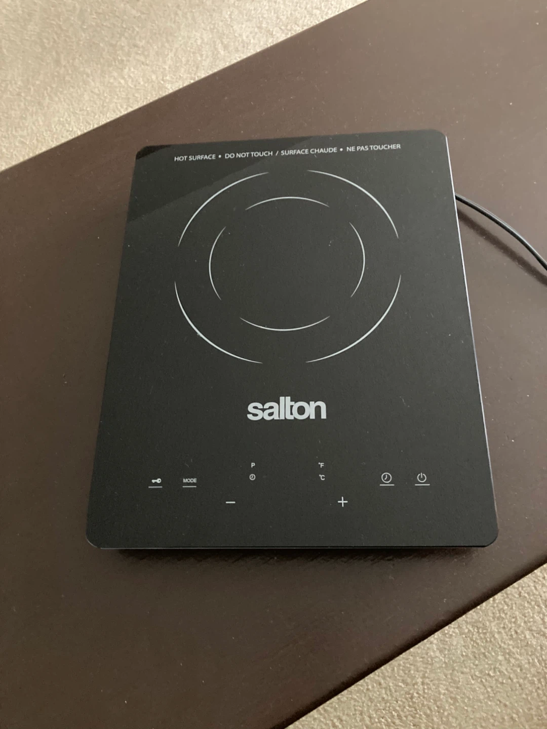 Salton Portable Induction Cooktop