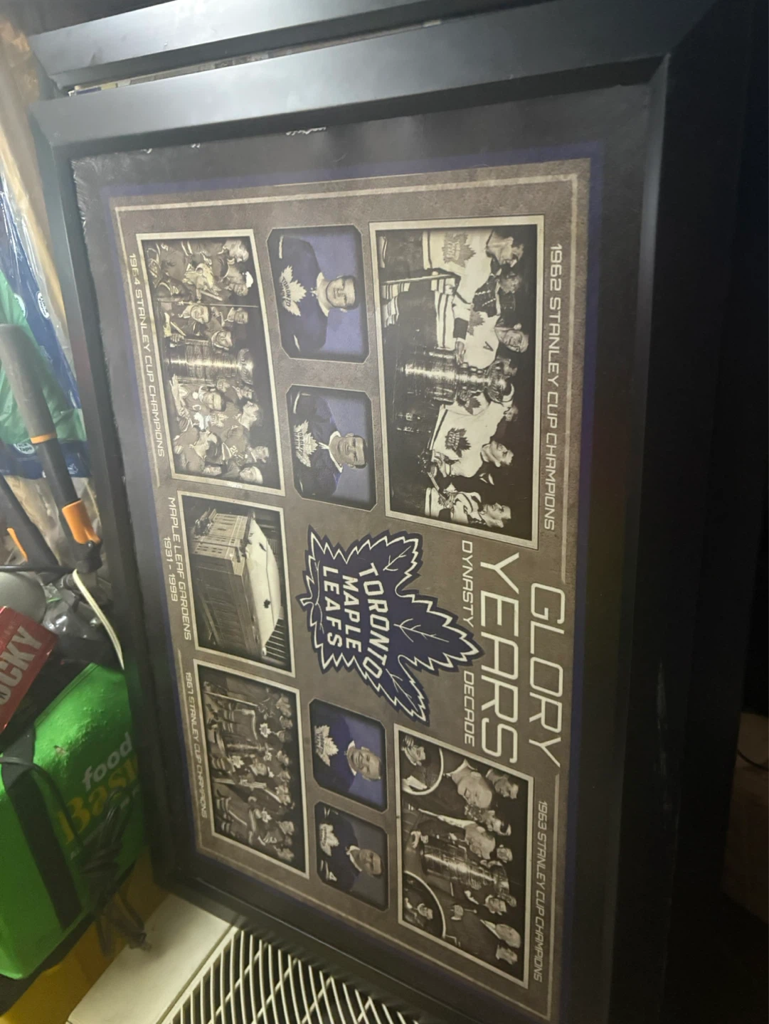 Toronto Maple Leafs "Glory Years" Memorabilia Collage