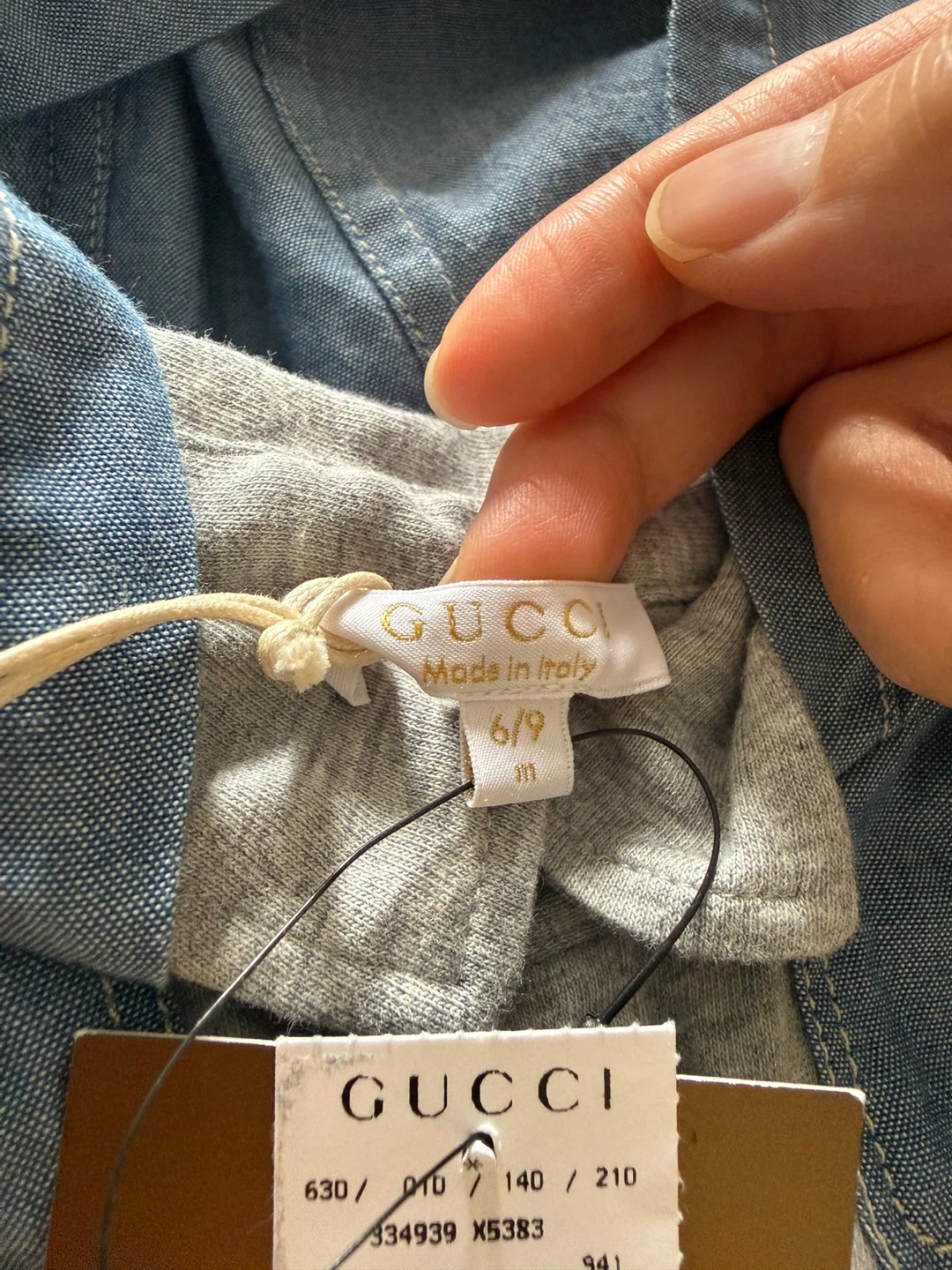 Gucci Baby Romper Size 6/9 Months - photo 4