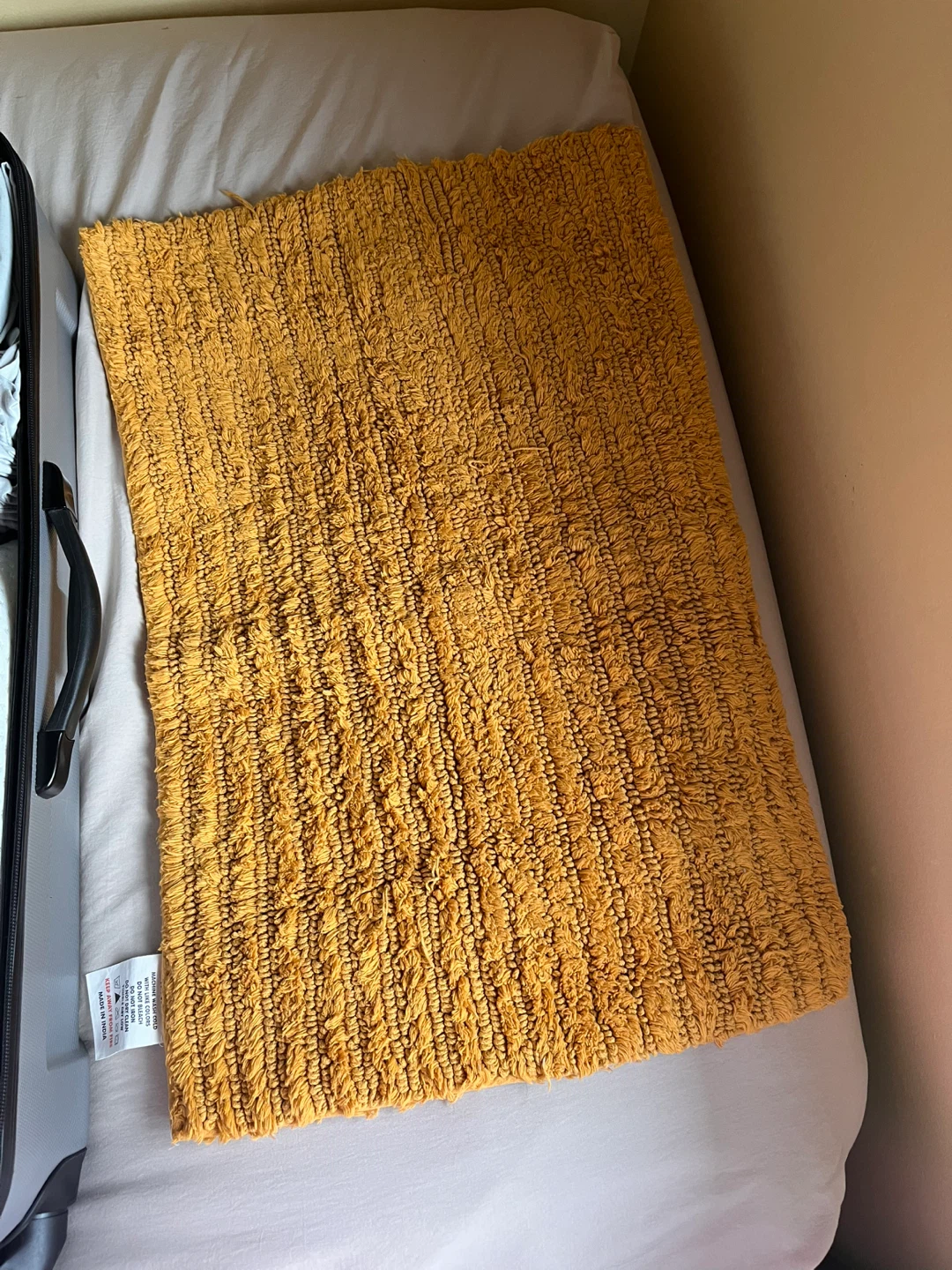 Yellow Terry Bath Mat - photo 2