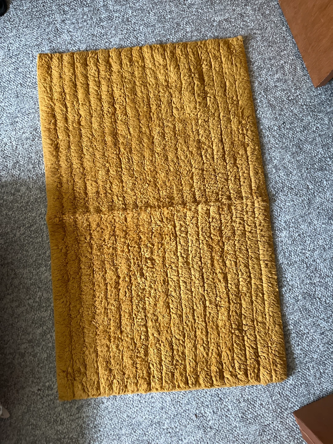 Yellow Terry Bath Mat - photo 3