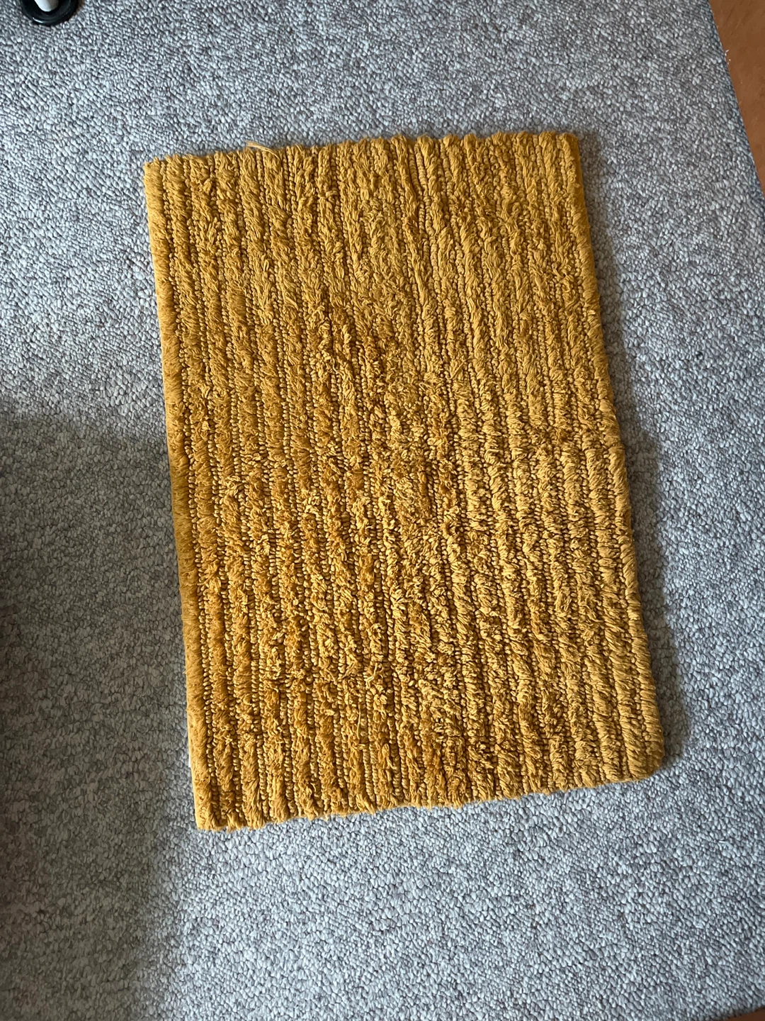 Yellow Terry Bath Mat - photo 5